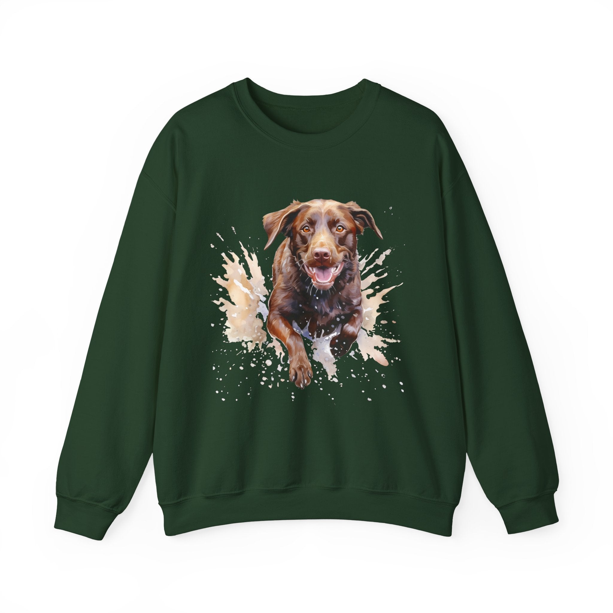 4 Sweatshirt - Chocolate Labrador Retriever Dog Sweatshirt