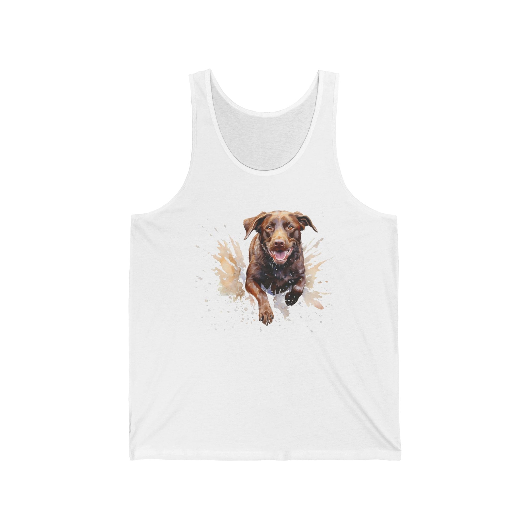 4 Tank - Chocolate Labrador Retriever | Splash & Play Dog Tank Top