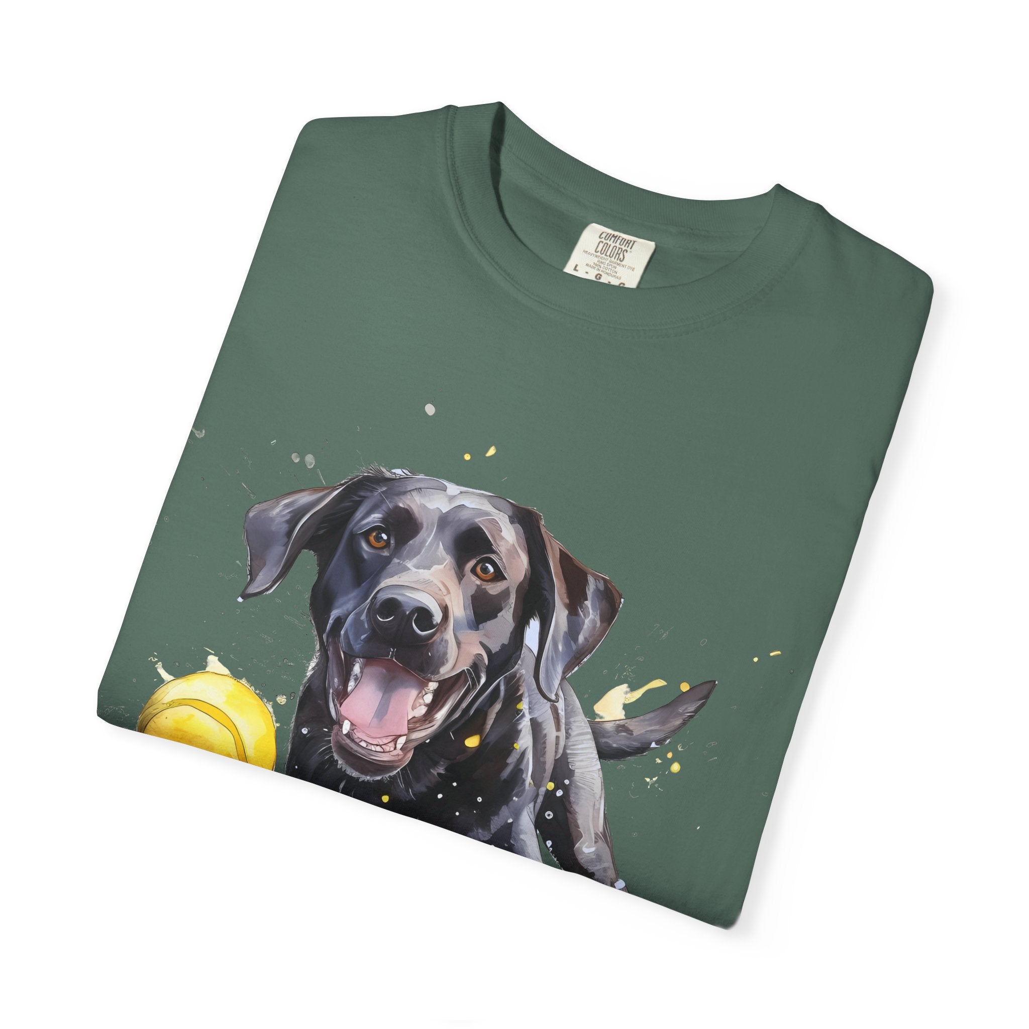 1 Tee - Ball Is Life Labrador Tee – Unisex Dog Lover Graphic T-Shirt