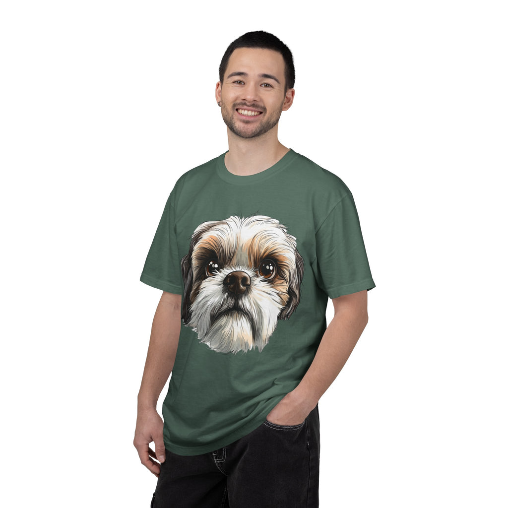 26 Tee - Soulful Pup Portrait Tee – Unisex Dog Lover Graphic T-Shirt