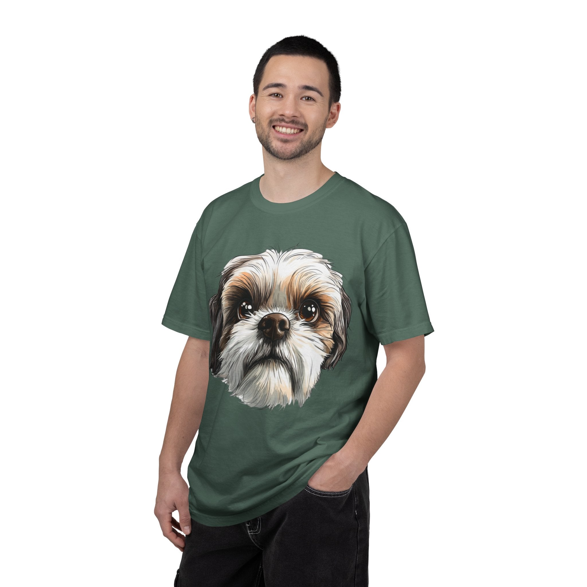 26 Tee - Soulful Pup Portrait Tee – Unisex Dog Lover Graphic T-Shirt