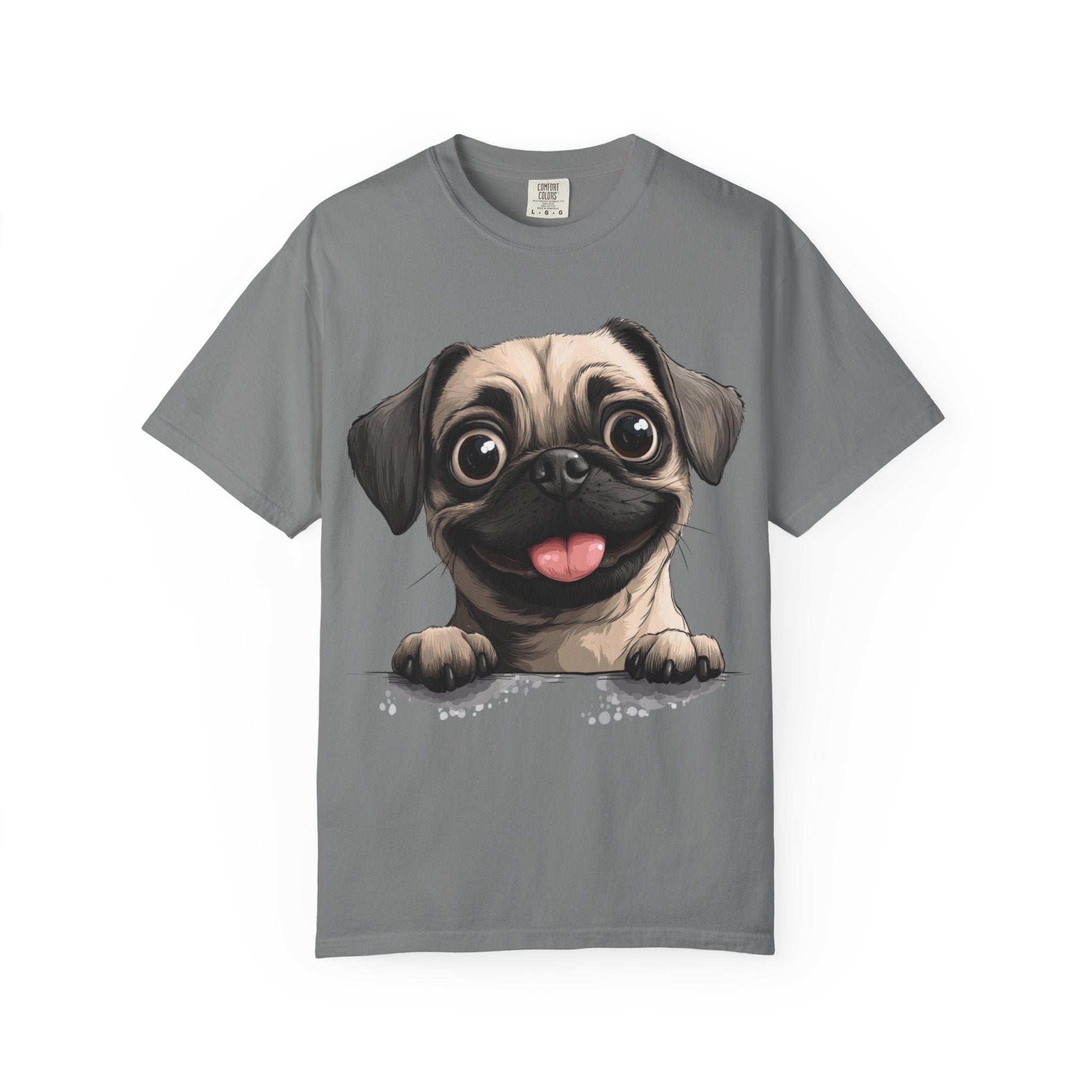 Happy Pup Portrait Tee – Unisex Dog Lover Graphic T-Shirt