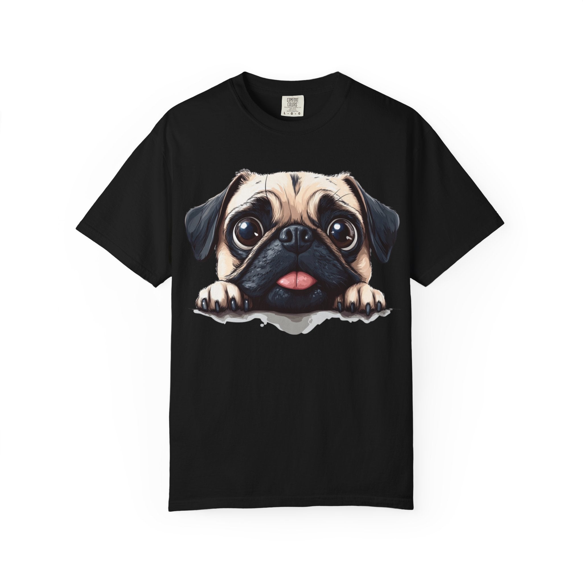 Puppy Charm Portrait Tee – Unisex Dog Lover Graphic T-Shirt