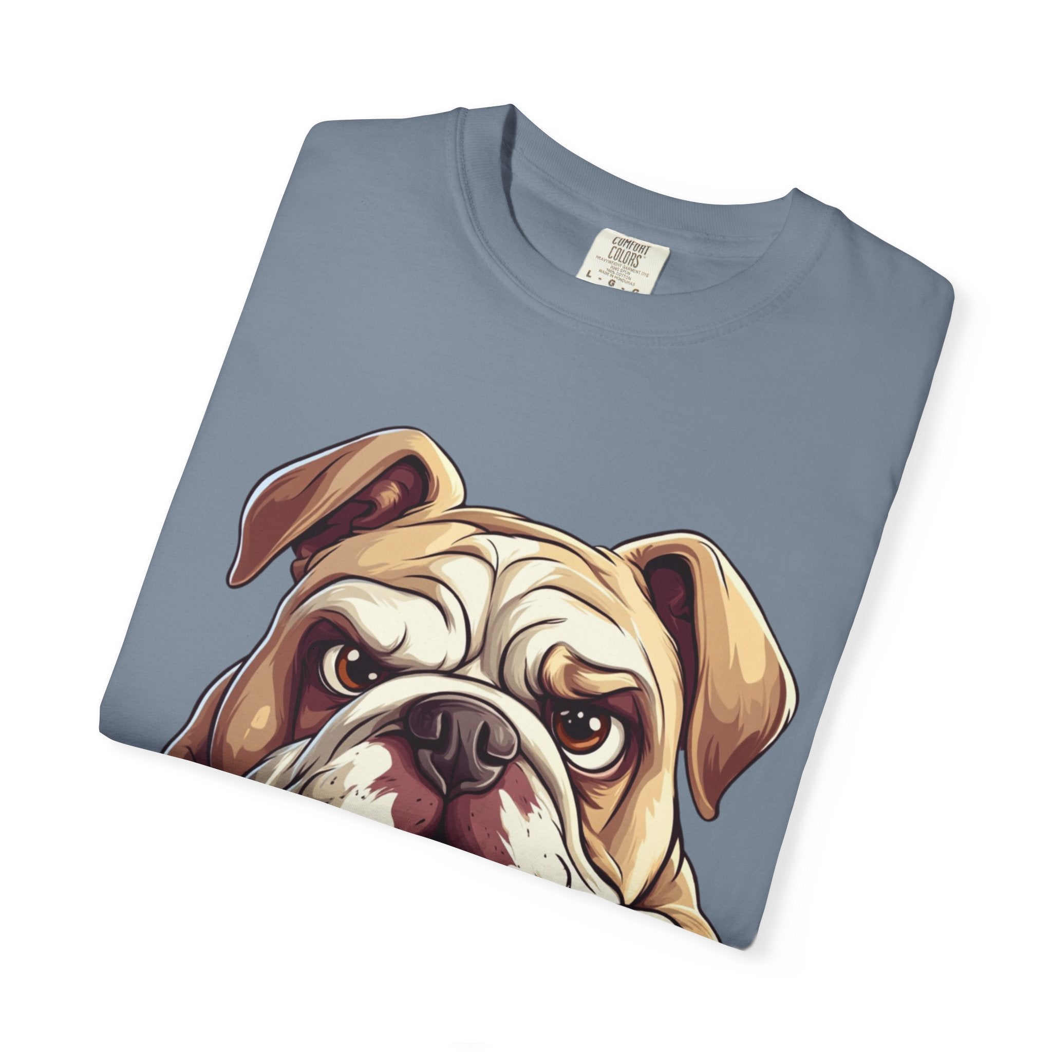 40 Tee - Grumpy Pup Portrait Tee – Unisex Dog Lover Graphic T-Shirt