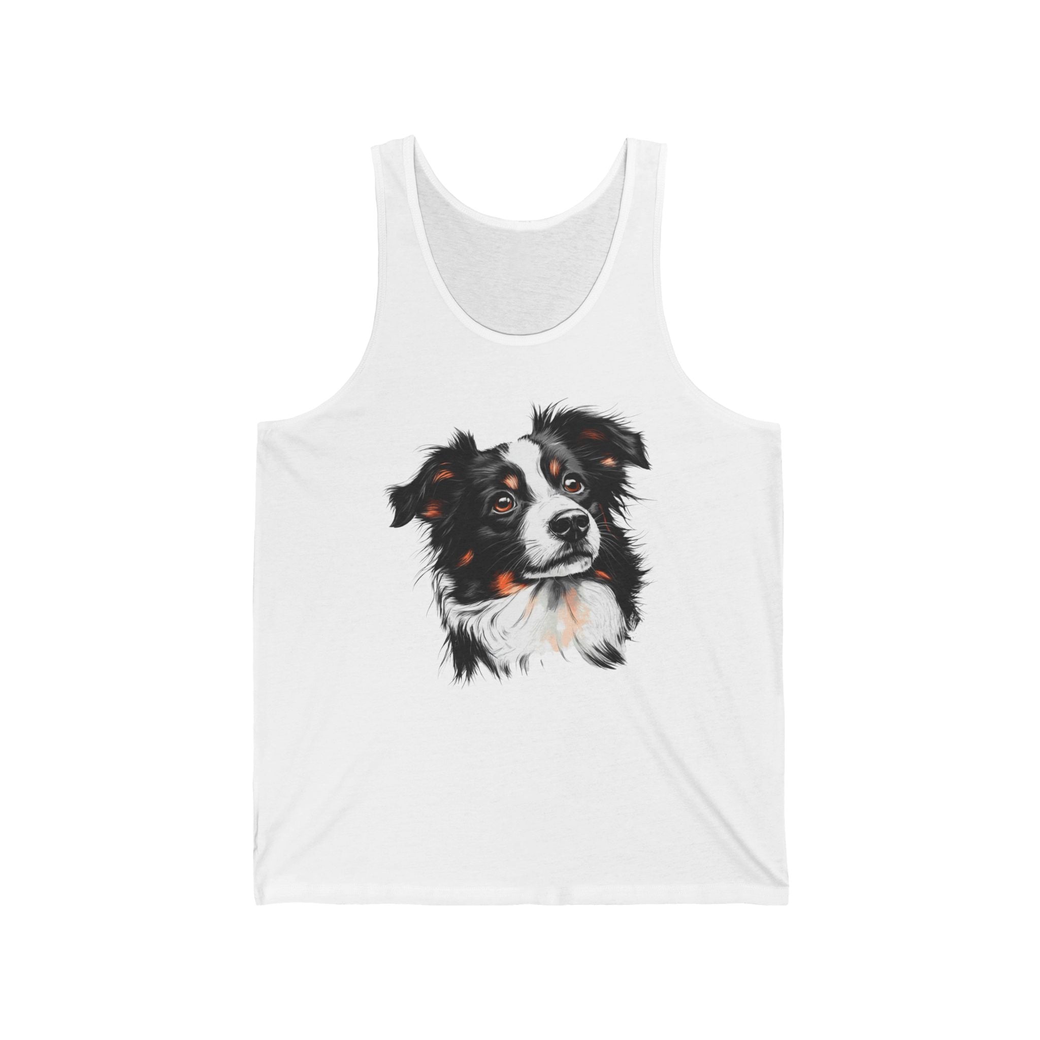 31 Tank - Australian Shepherd Portrait | Wildsyde Dog Tank Top