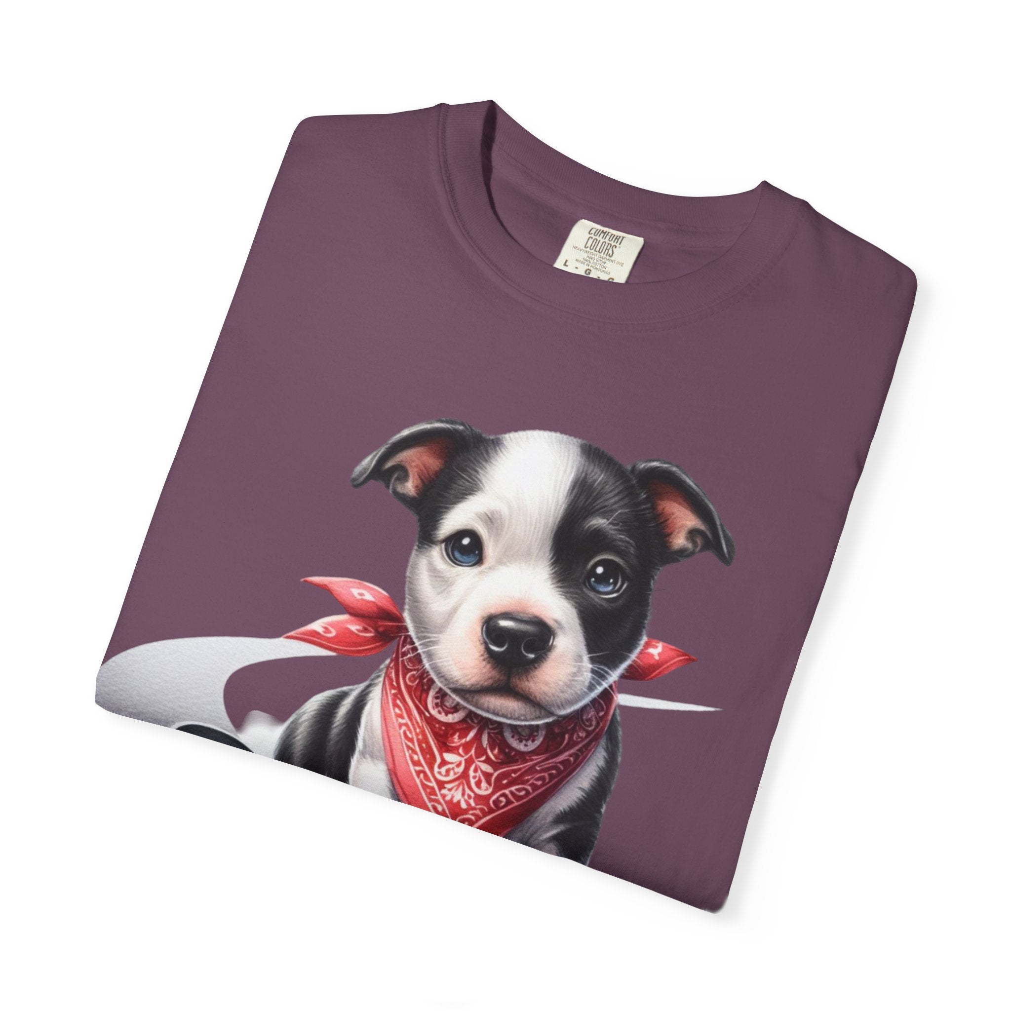 28 Tee - Skater Pup Portrait Tee – Unisex Dog Lover Graphic T-Shirt