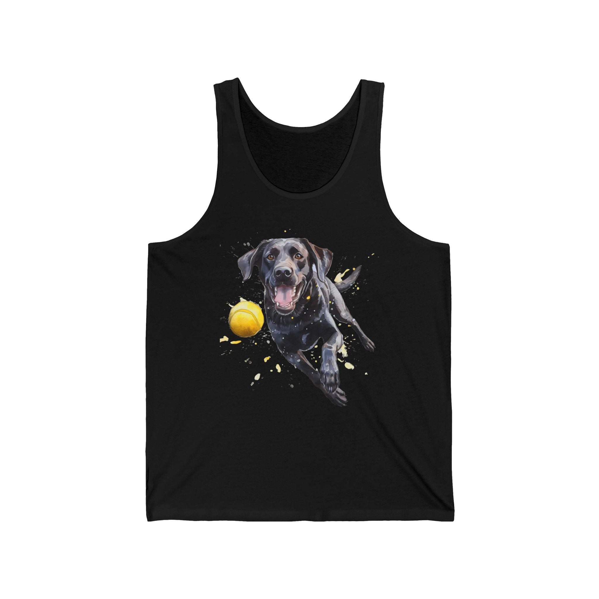 1 Tank - Black Labrador Retriever | Fetch Lover Dog Tank Top