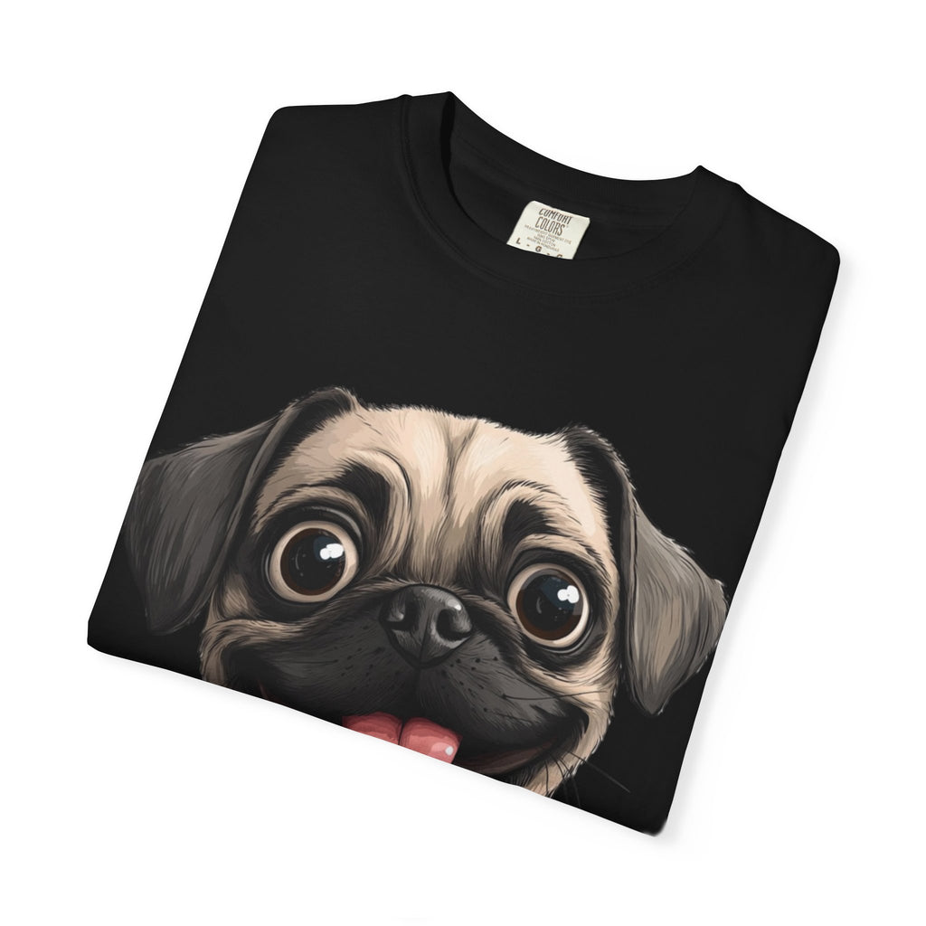 Happy Pup Portrait Tee – Unisex Dog Lover Graphic T-Shirt