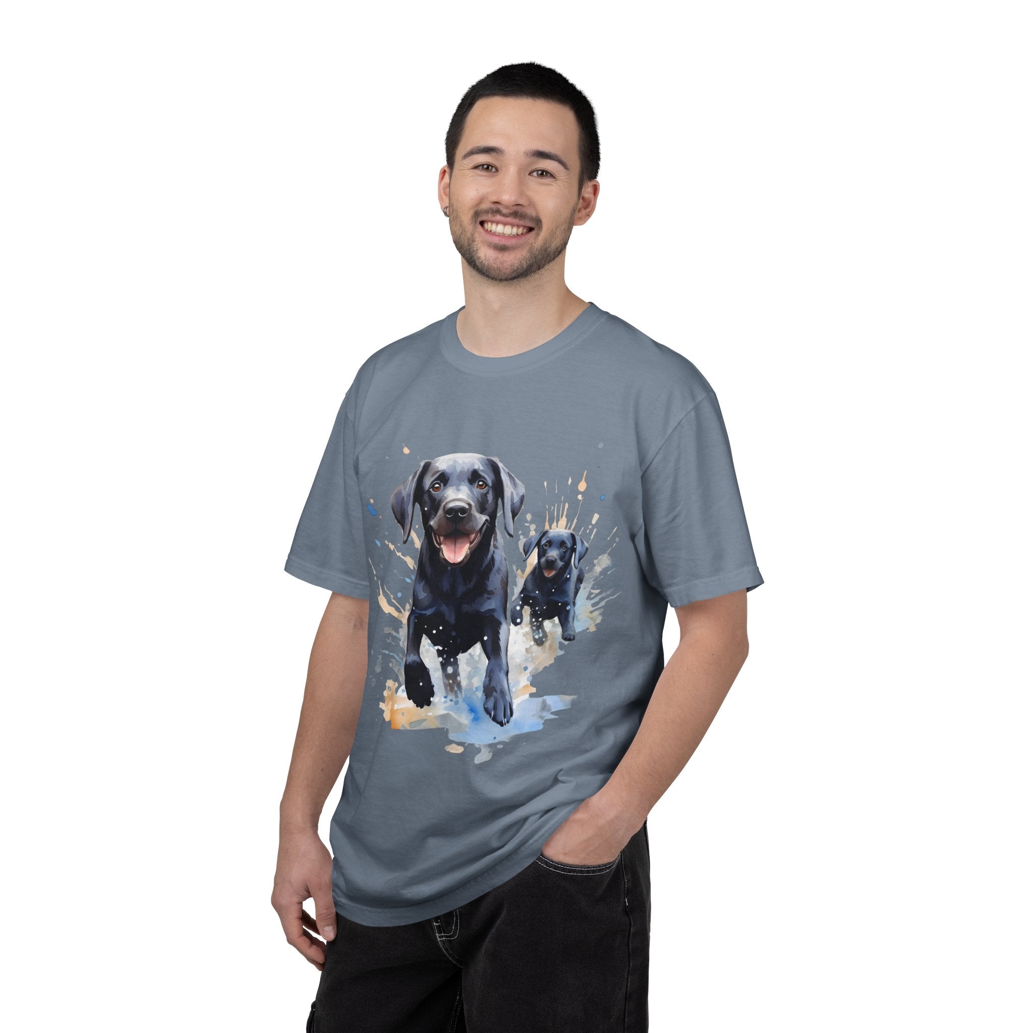 On the Move Labrador Tee – Unisex Dog Lover Graphic T-Shirt
