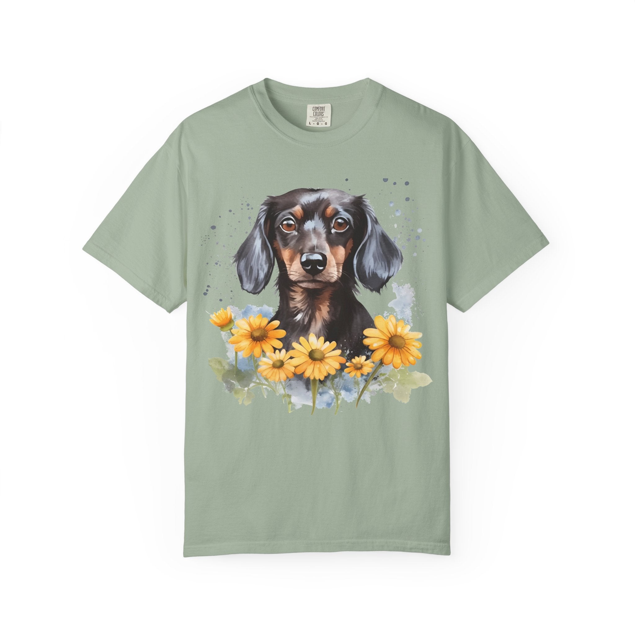 Petals & Paws Tee – Unisex Dog Lover Graphic T-Shirt