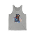 45 Tank - Urban Rottweiler Guardian | Rottweiler City Tank Top