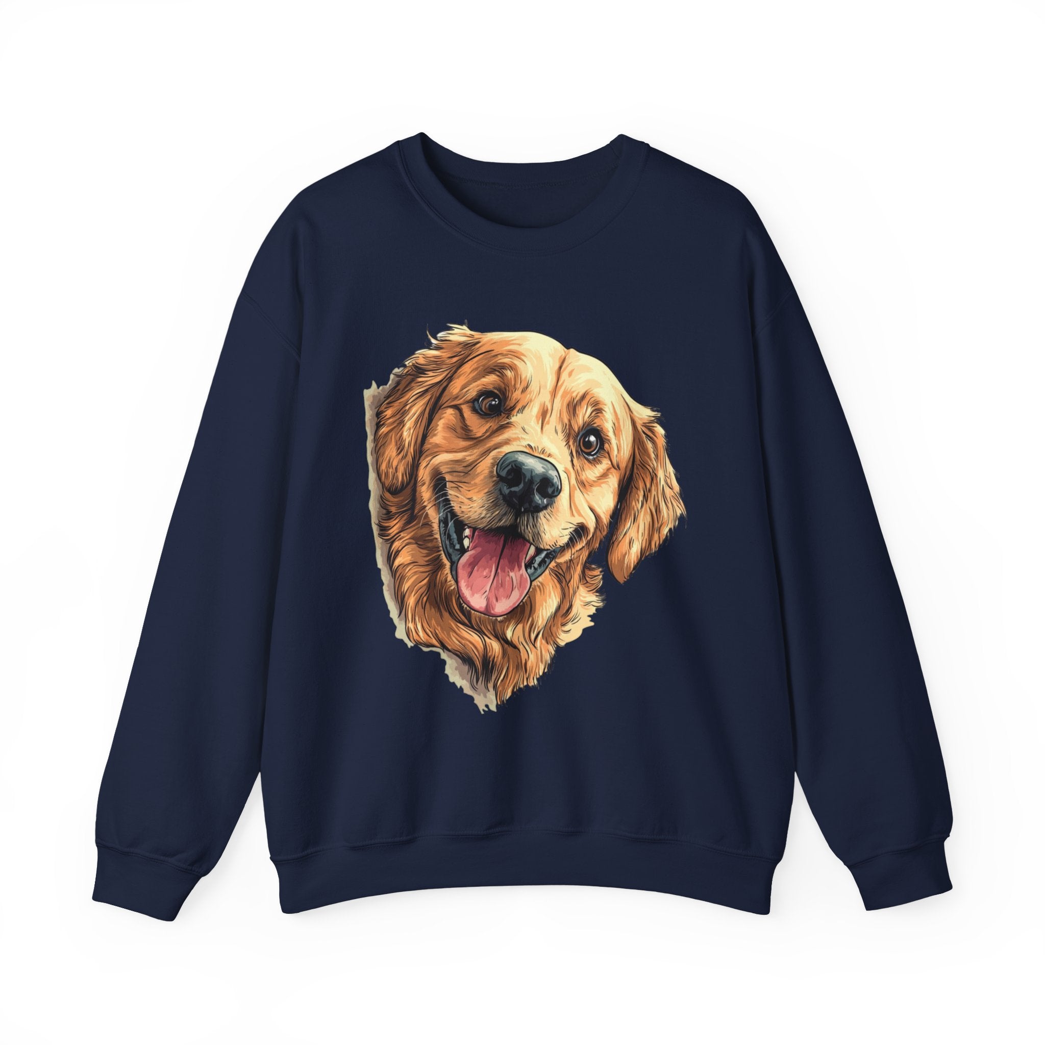 22 Sweatshirt - Happy Golden Retriever Portrait T-Shirt
