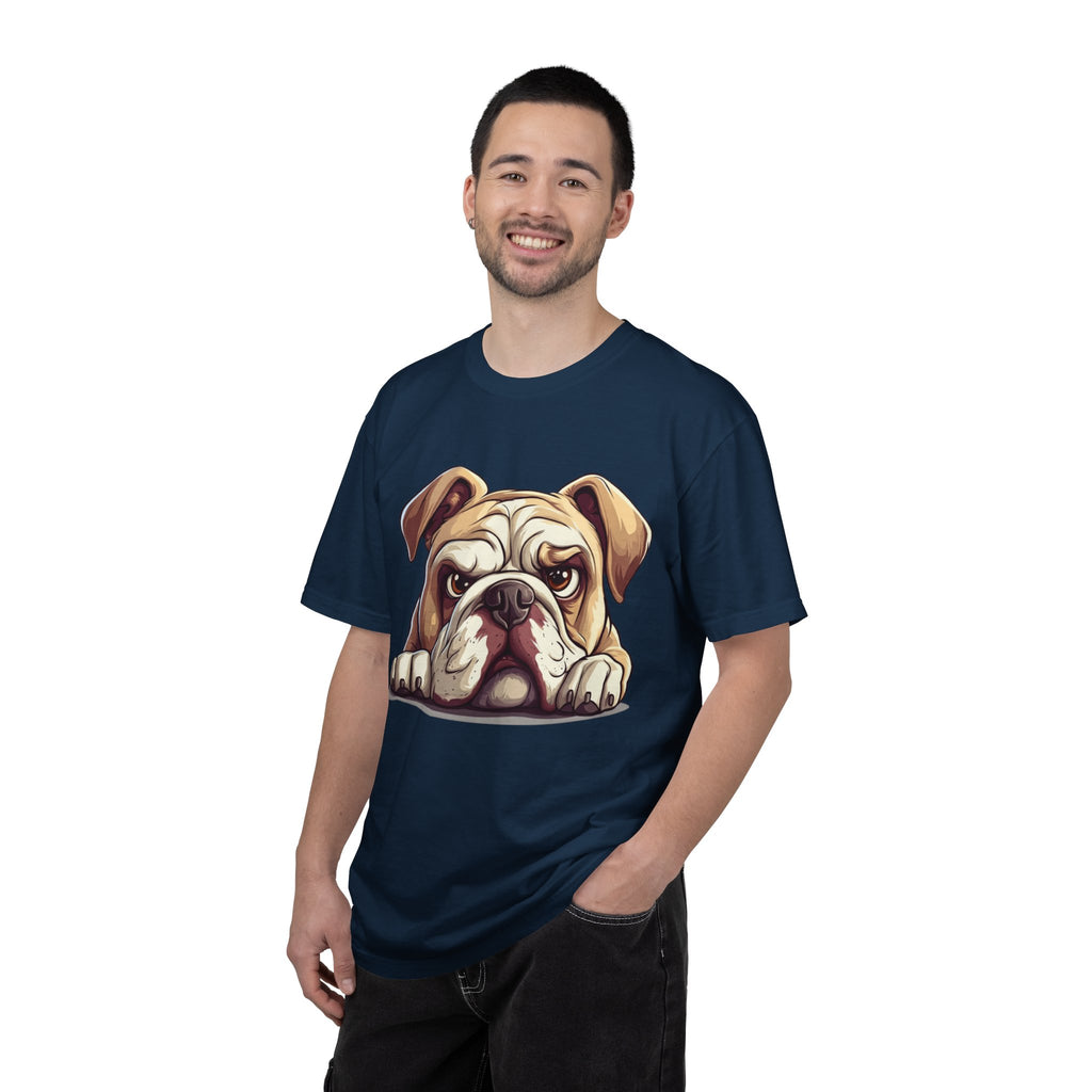 40 Tee - Grumpy Pup Portrait Tee – Unisex Dog Lover Graphic T-Shirt