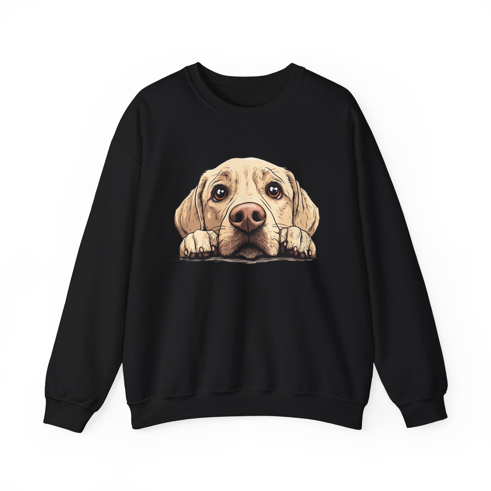 24 Sweatshirt - Cute Labrador Puppy Peeking T-Shirt