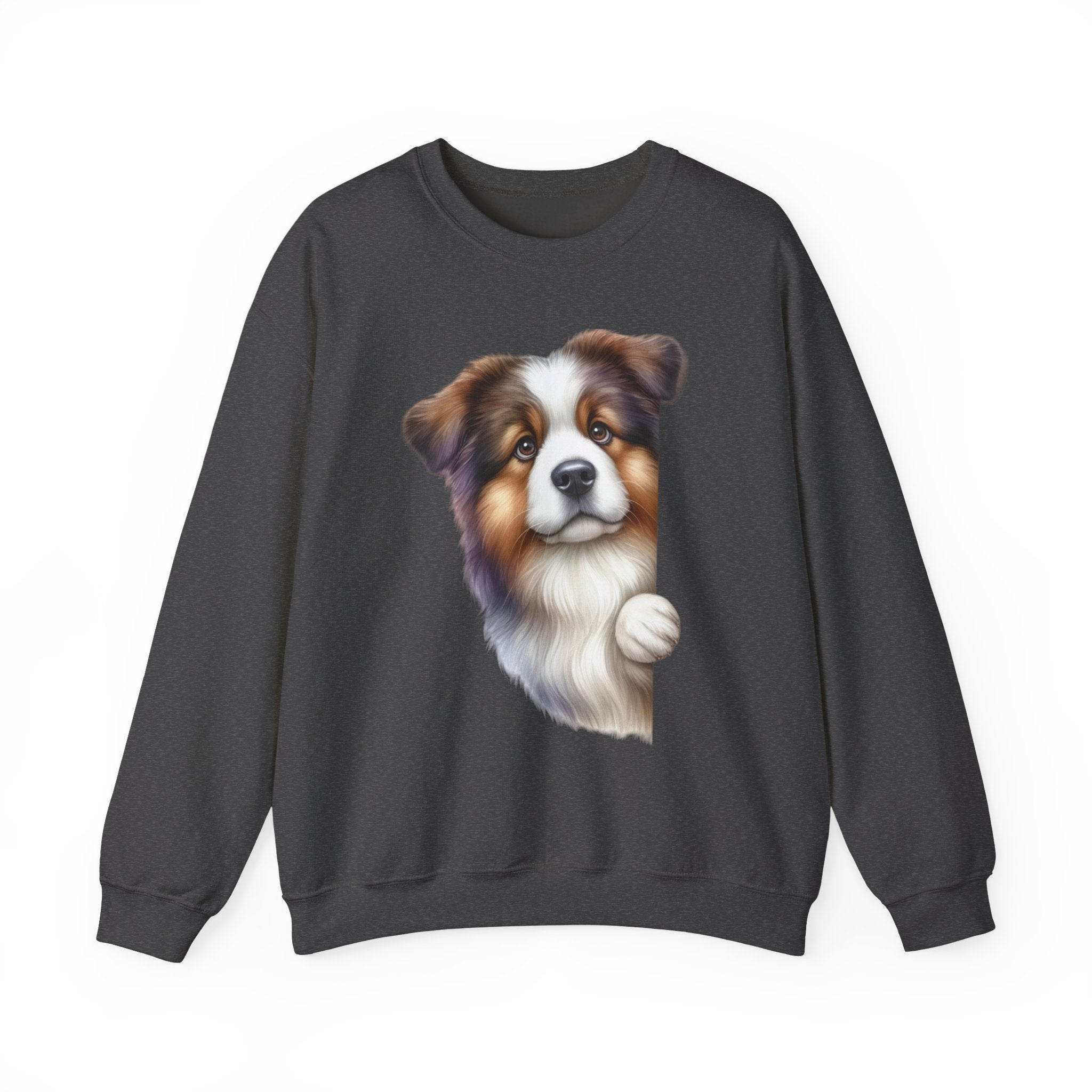 29 Sweatshirt - Australian Shepherd Peekaboo Sweatshirt – Cute Aussie Dog Design