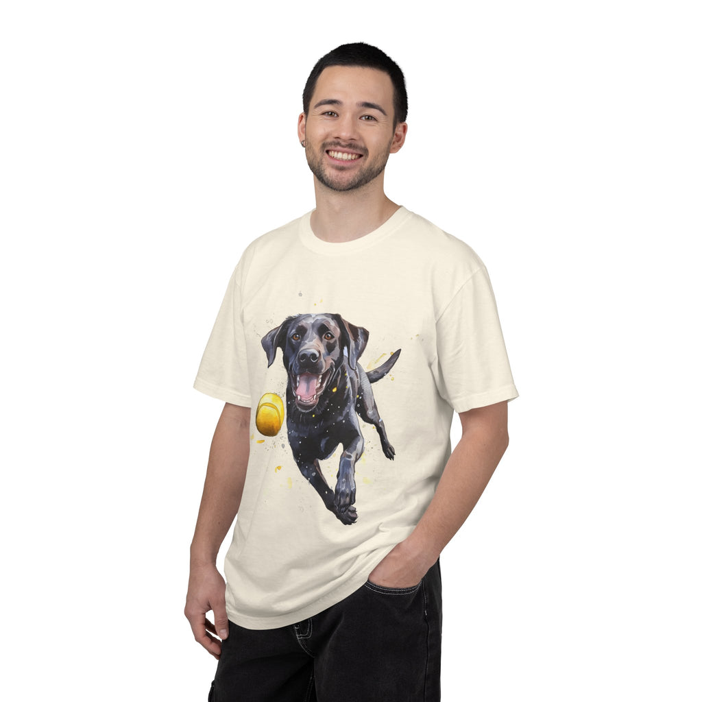 1 Tee - Ball Is Life Labrador Tee – Unisex Dog Lover Graphic T-Shirt