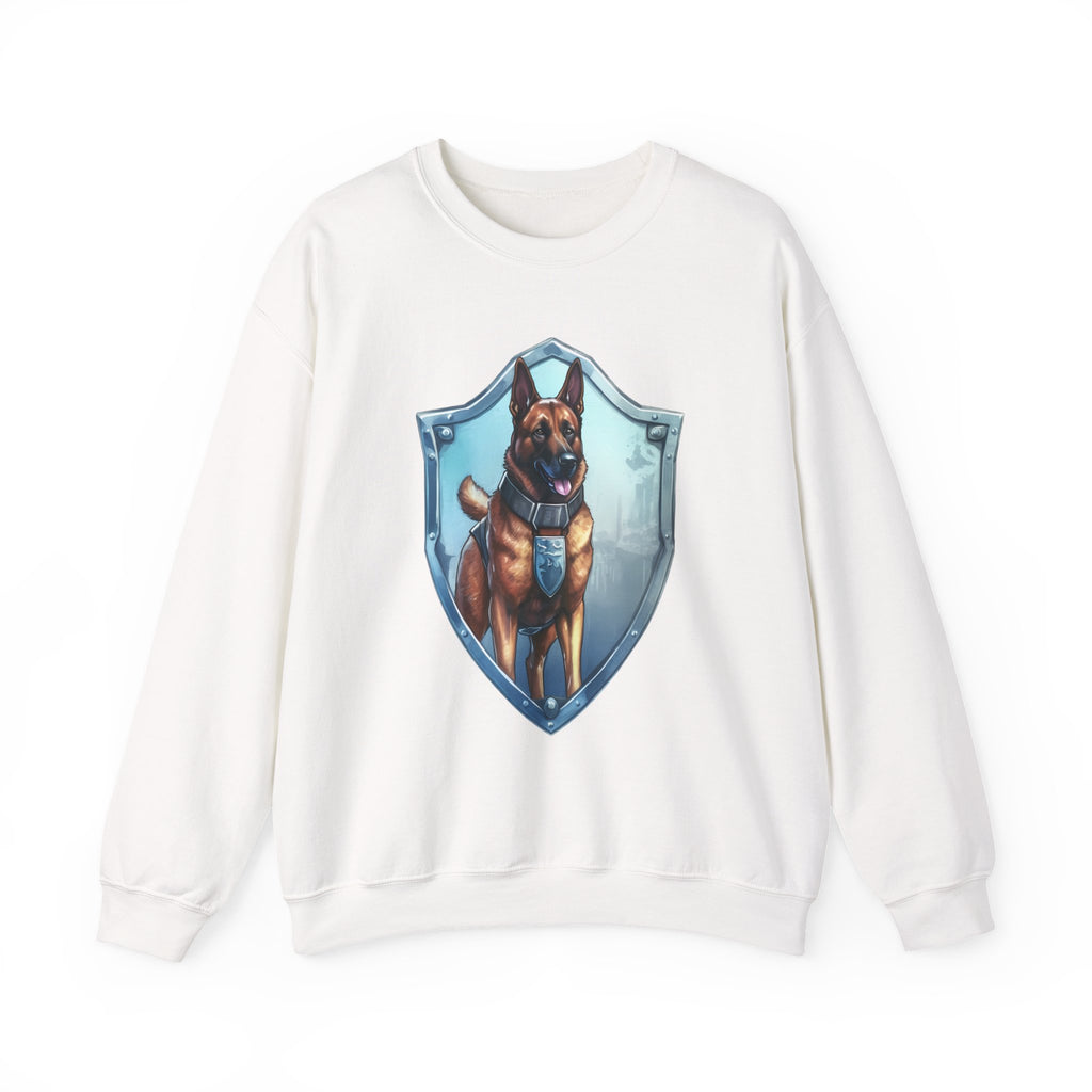 44 Sweatshirt - Belgian Malinois Sweatshirt | Protector Dog Crewneck | K9 Working Dog Apparel | Maligator Gift | Wildsyde Apparel