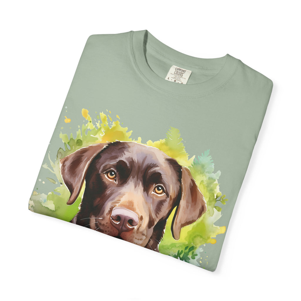Floral Pup Tee – Unisex Dog Lover Graphic T-Shirt
