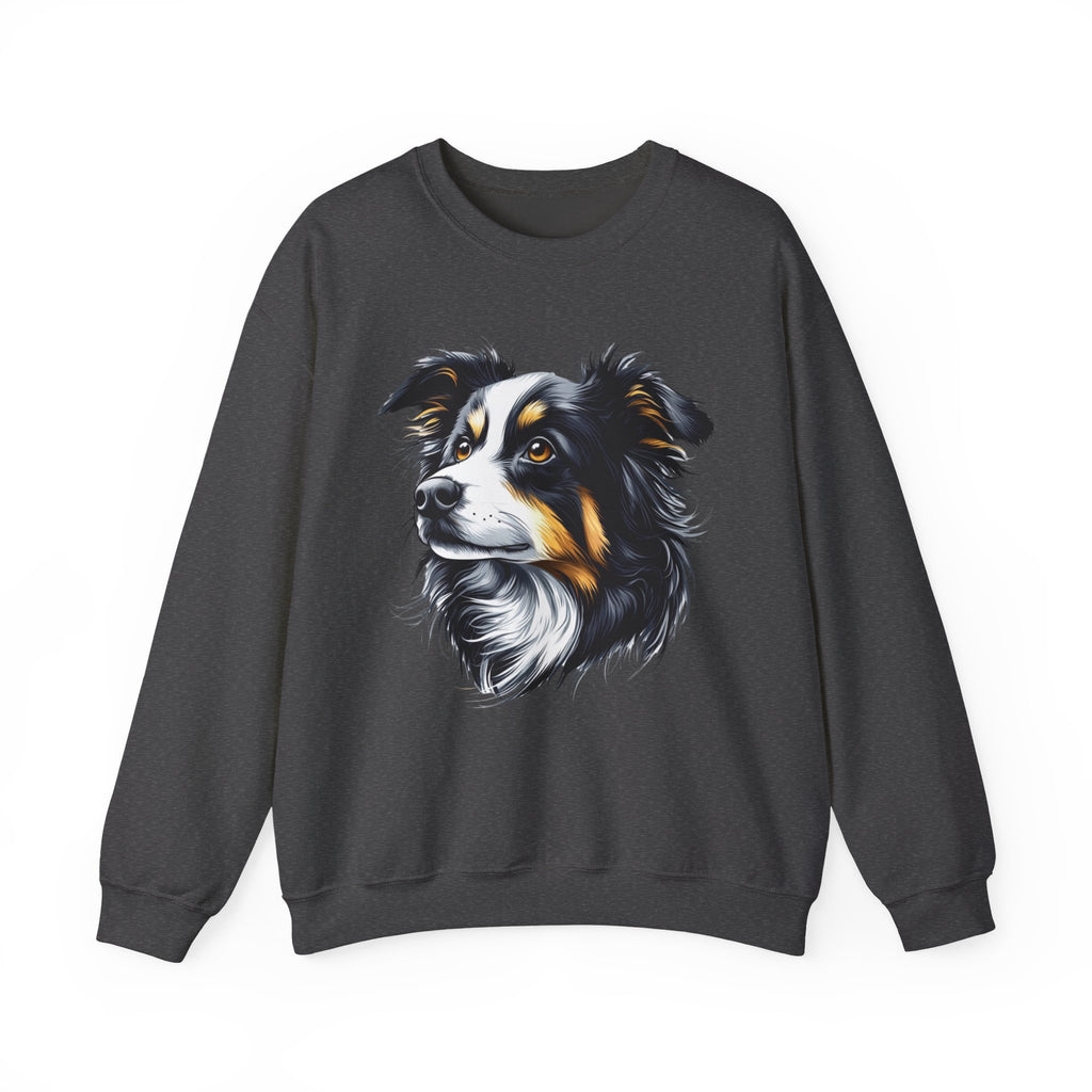 21 Sweatshirt - Australian Shepherd Dog Portrait T-Shirt