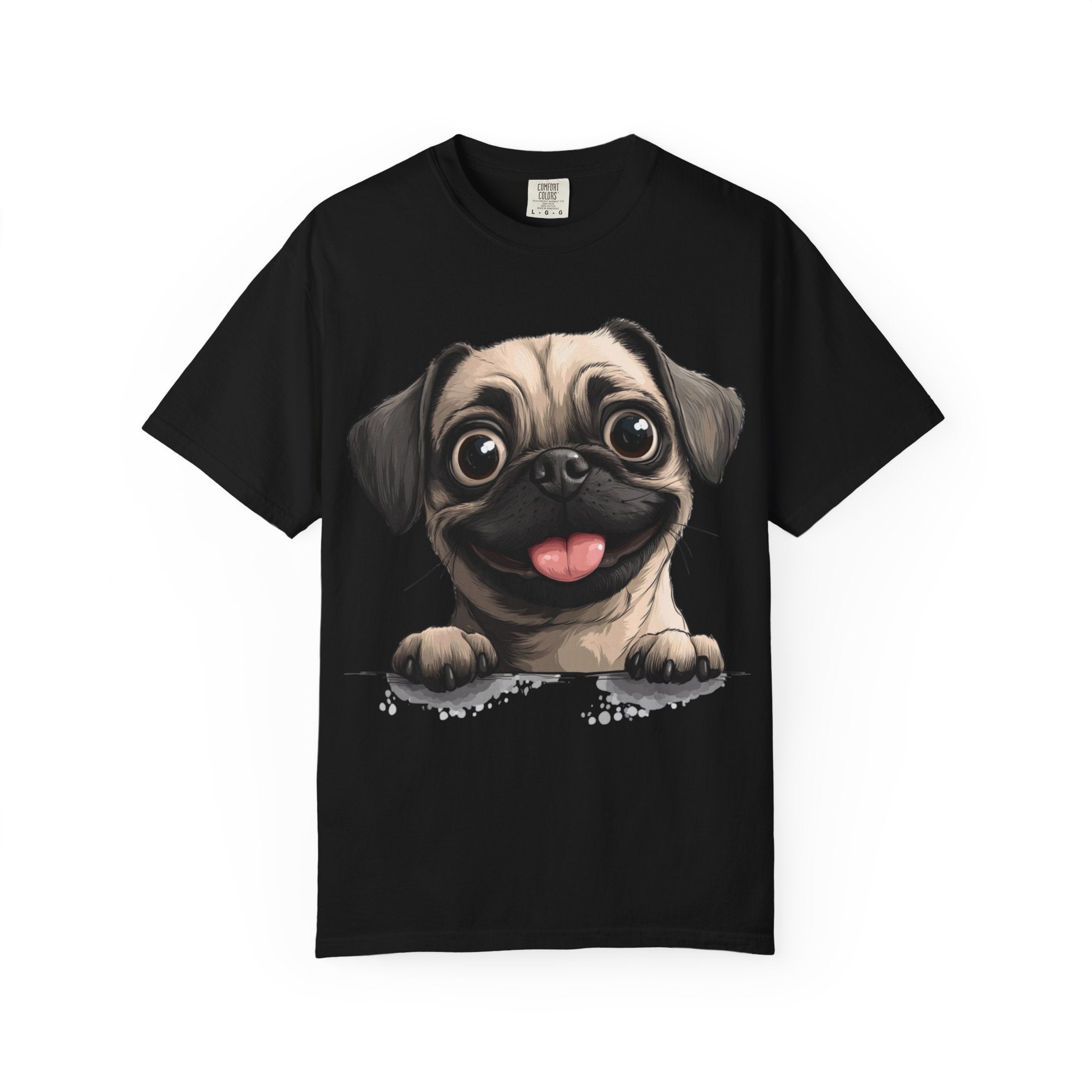 Happy Pup Portrait Tee – Unisex Dog Lover Graphic T-Shirt