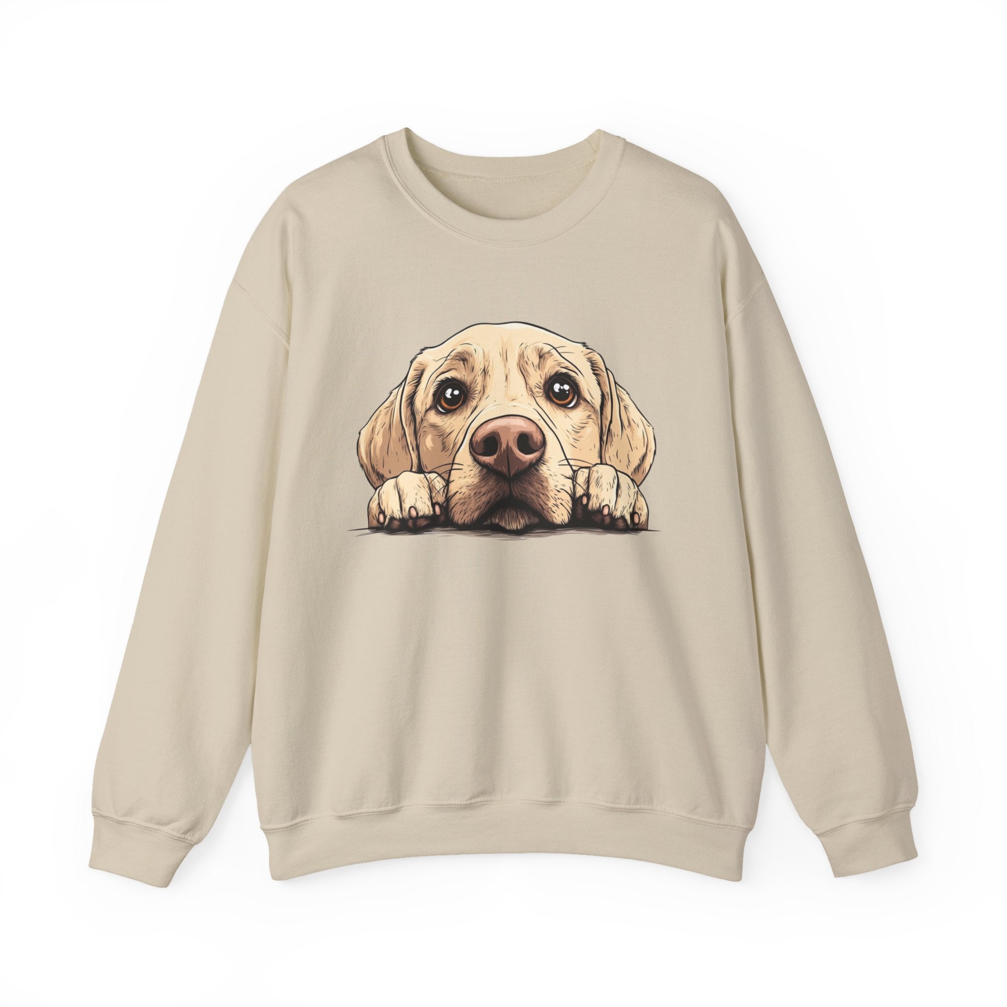24 Sweatshirt - Cute Labrador Puppy Peeking T-Shirt