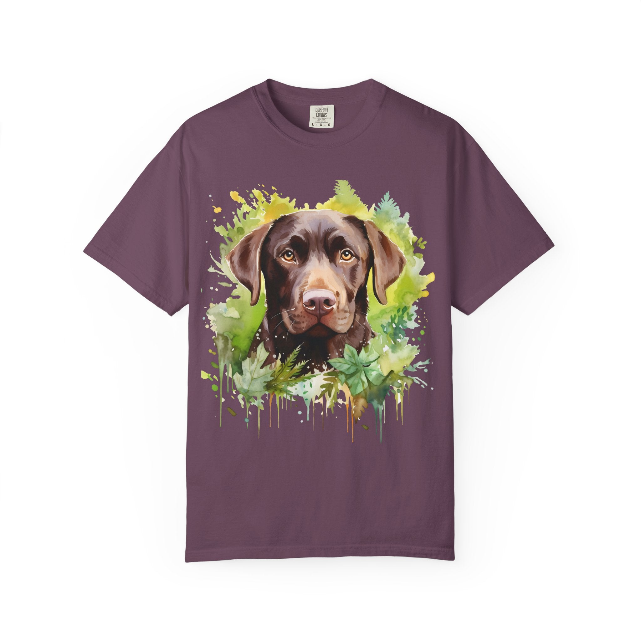 Floral Pup Tee – Unisex Dog Lover Graphic T-Shirt