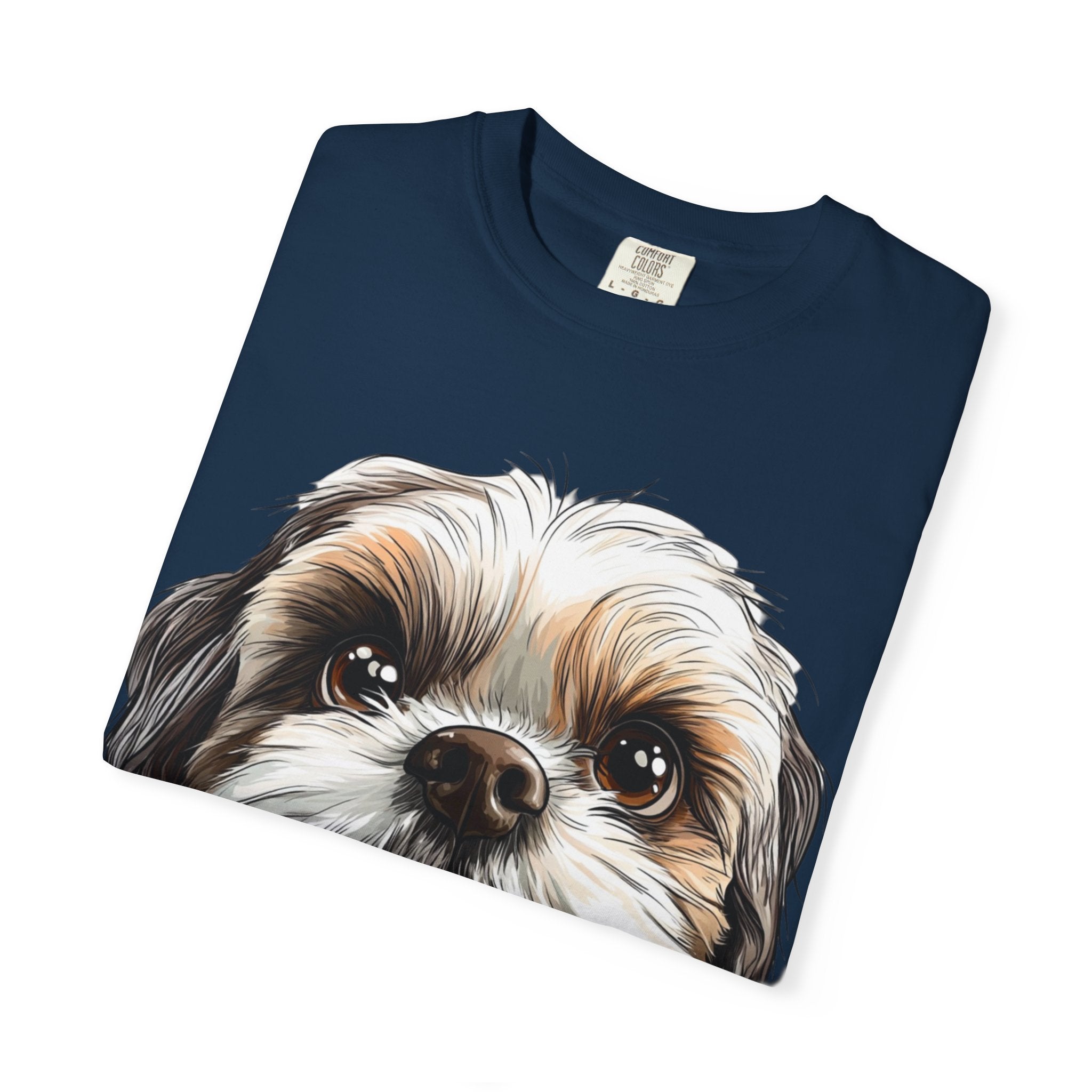 26 Tee - Soulful Pup Portrait Tee – Unisex Dog Lover Graphic T-Shirt