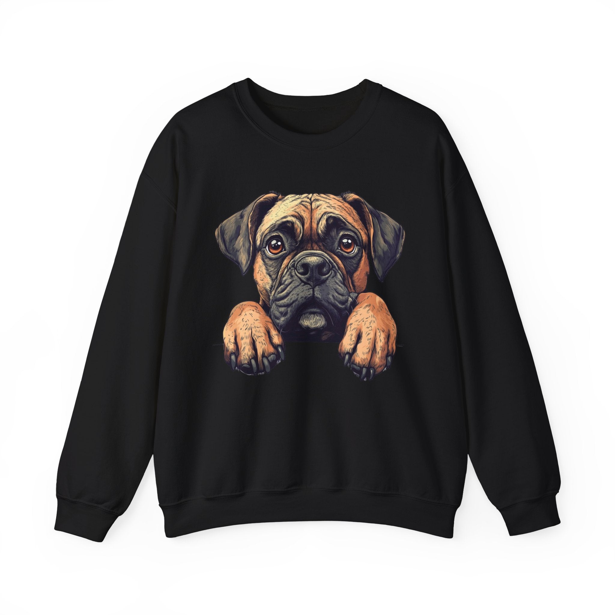 35 Sweatshirt - Bullmastiff Sweatshirt | Big Dog Lover Crewneck | Gentle Giant Dog Graphic Sweatshirt | Large Breed Gift | Wildsyde Apparel