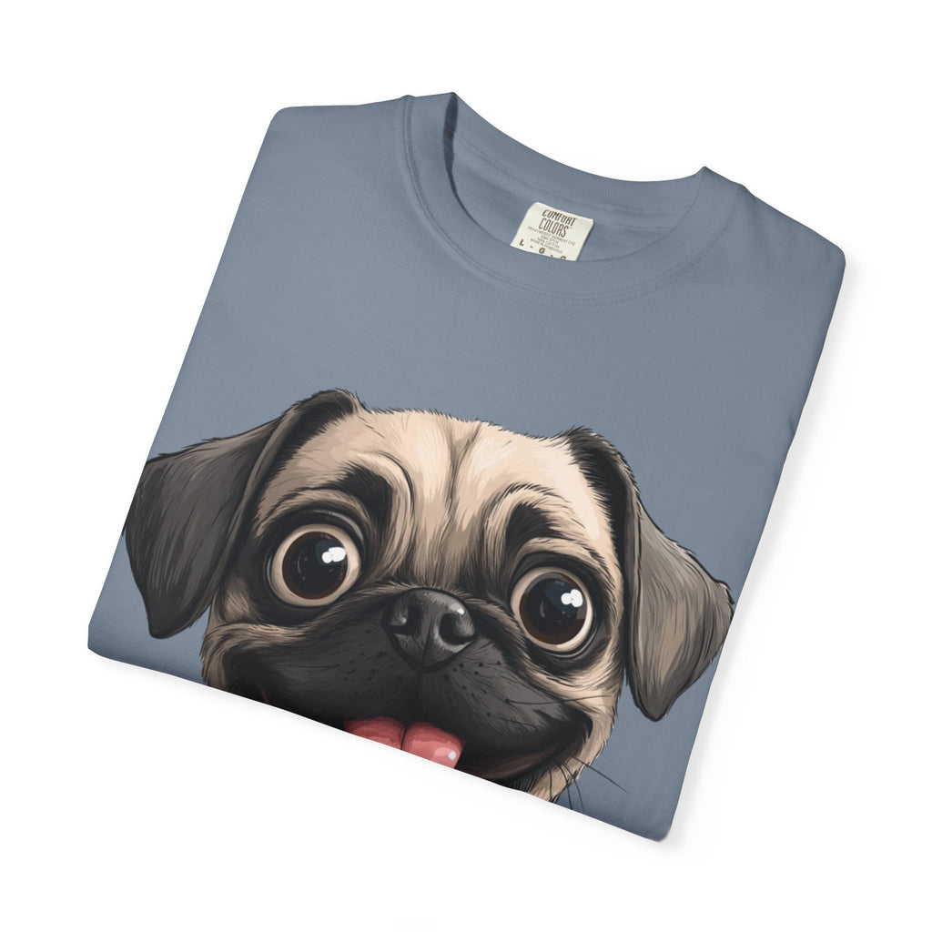 Happy Pup Portrait Tee – Unisex Dog Lover Graphic T-Shirt