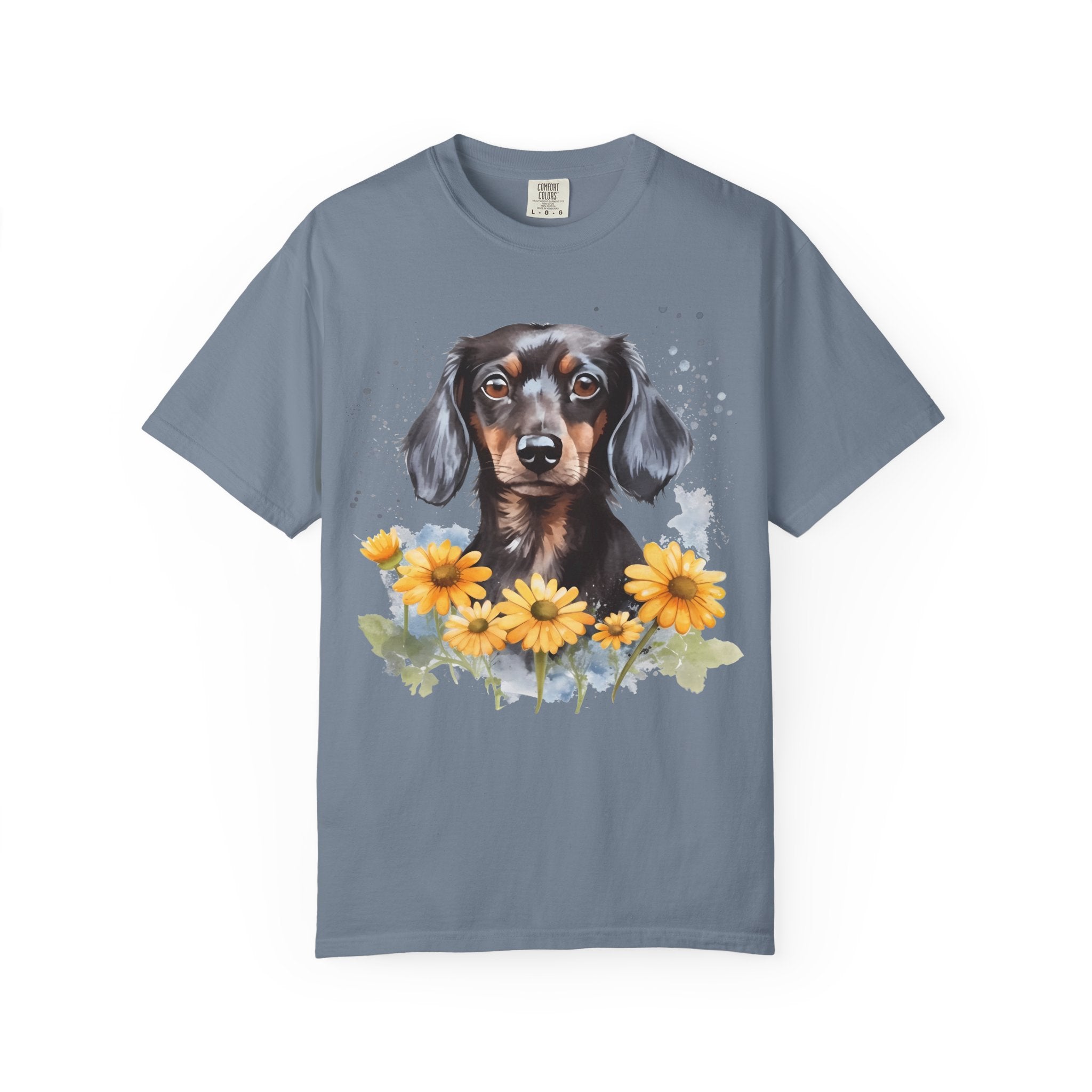 Petals & Paws Tee – Unisex Dog Lover Graphic T-Shirt