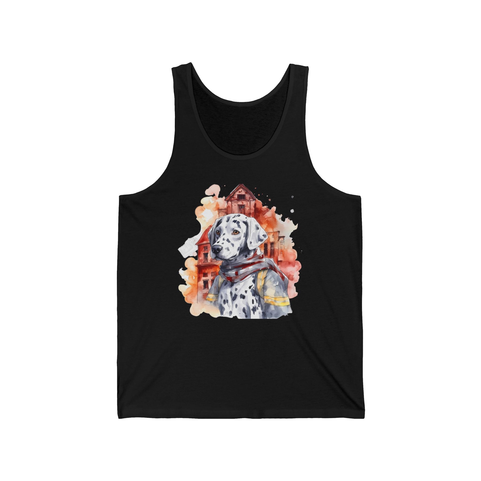 36 Tank - Hero Dalmatian Fire Dog | Wildsyde Dog Tank Top
