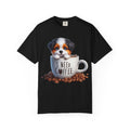23 Tee - Powered by Coffee & Dog Hair Tee – Unisex Dog Lover Graphic T-Shirt