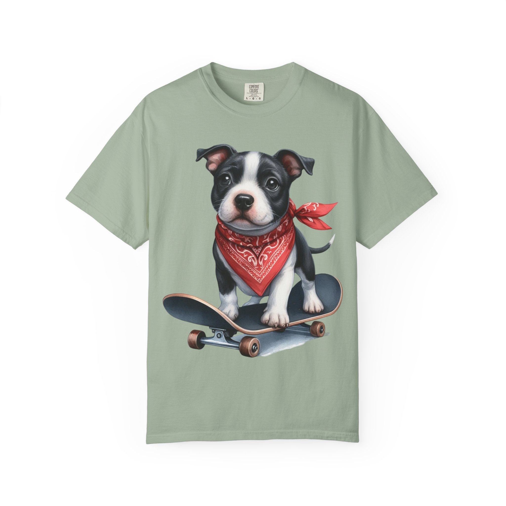 Skater Pup Graphic Tee – Unisex Dog Lover T-Shirt