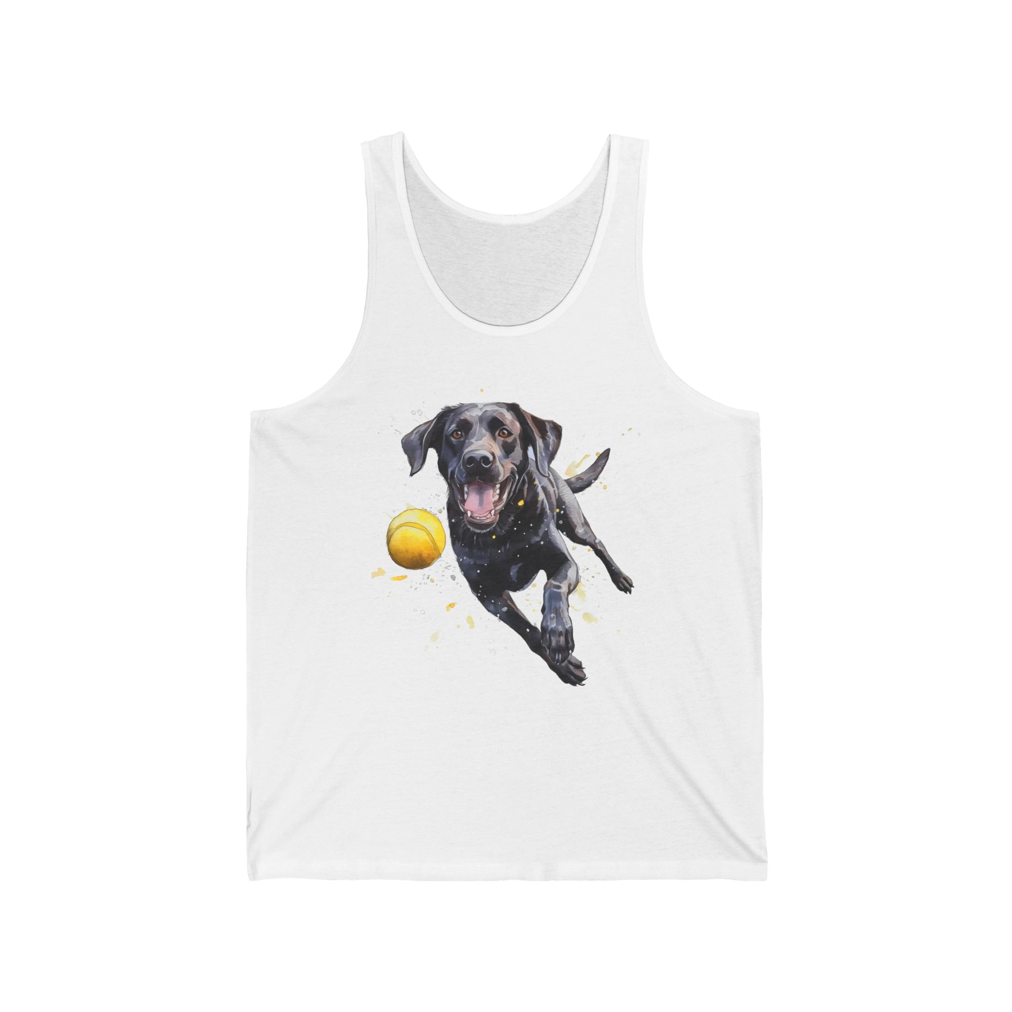 1 Tank - Black Labrador Retriever | Fetch Lover Dog Tank Top
