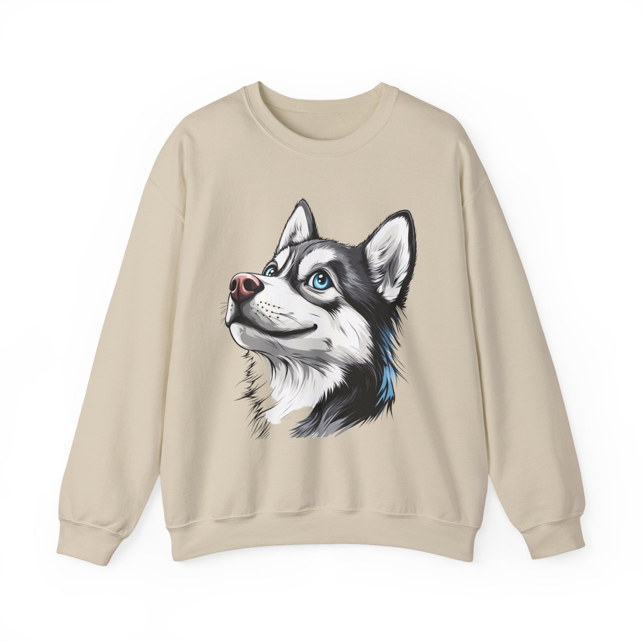 27 Sweatshirt - Siberian Husky Portrait T-Shirt