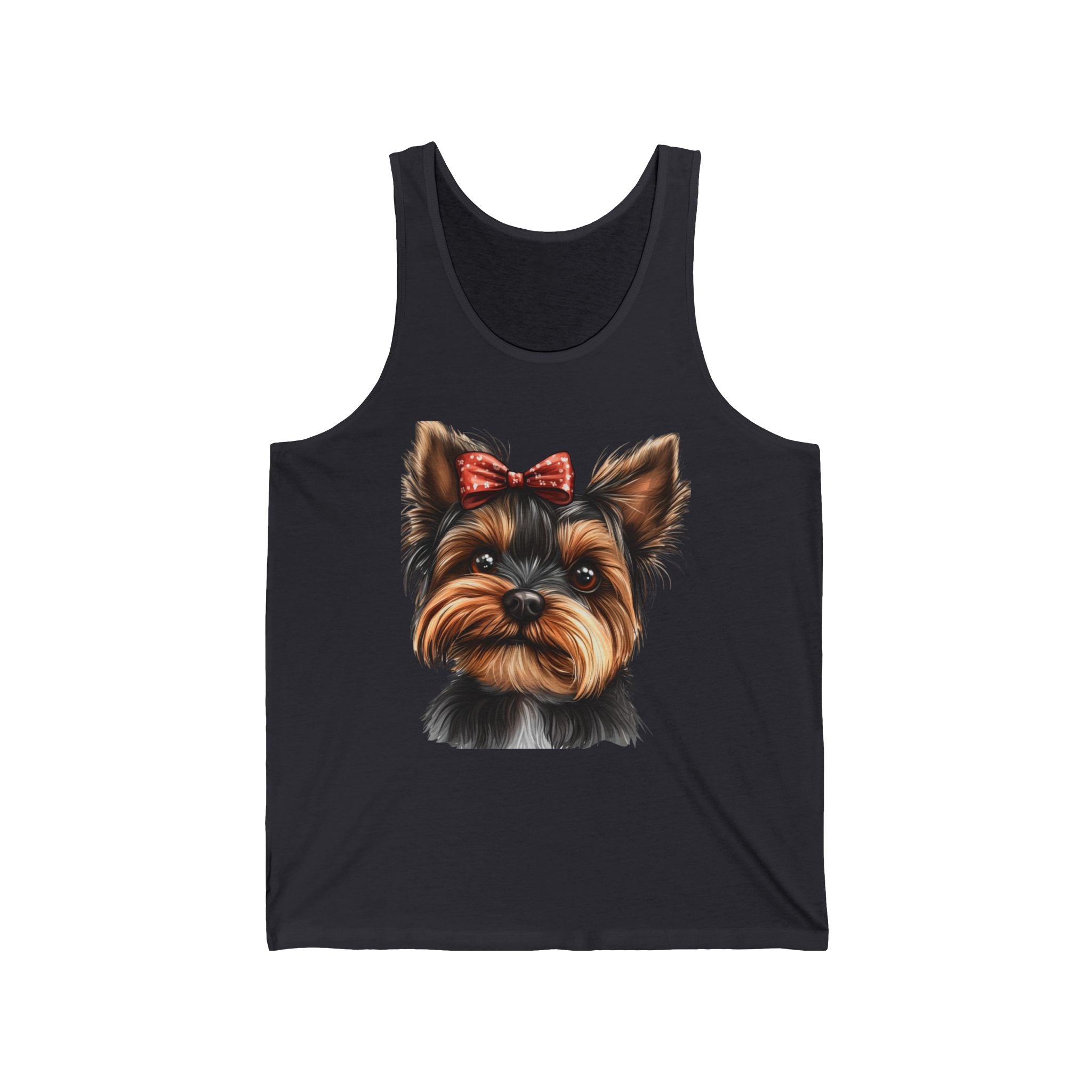 30 Tank - Yorkshire Terrier Portrait | Cute Yorkie Dog Tank Top