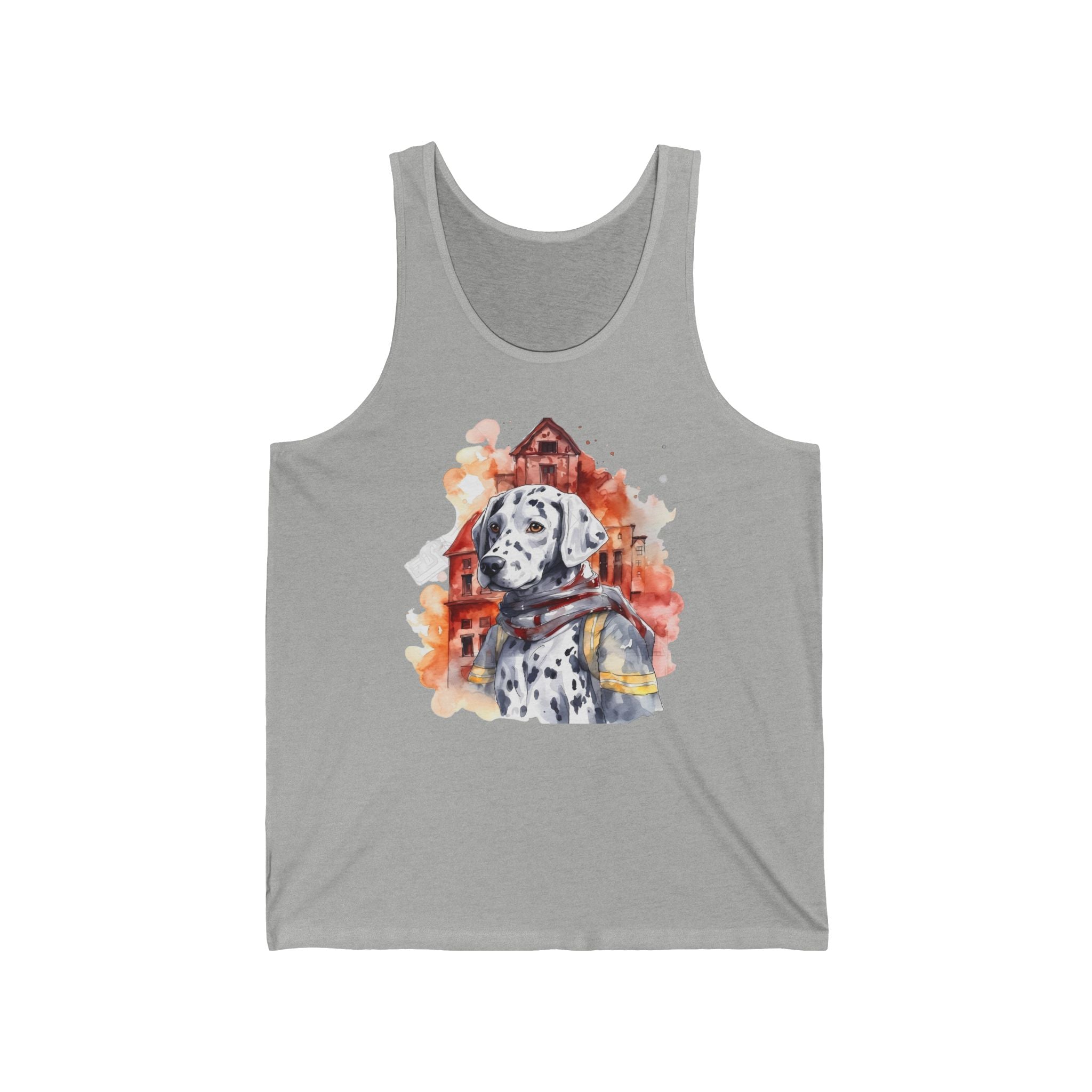 36 Tank - Hero Dalmatian Fire Dog | Wildsyde Dog Tank Top