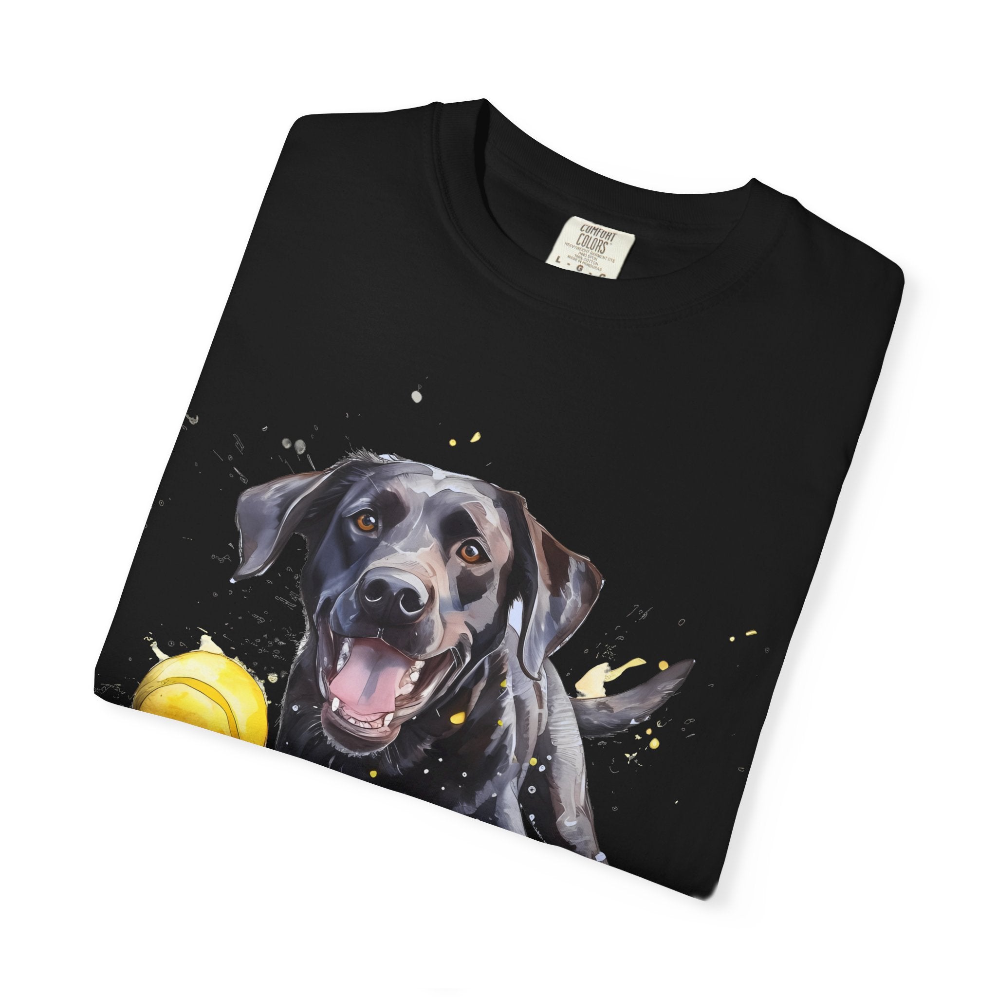 1 Tee - Ball Is Life Labrador Tee – Unisex Dog Lover Graphic T-Shirt