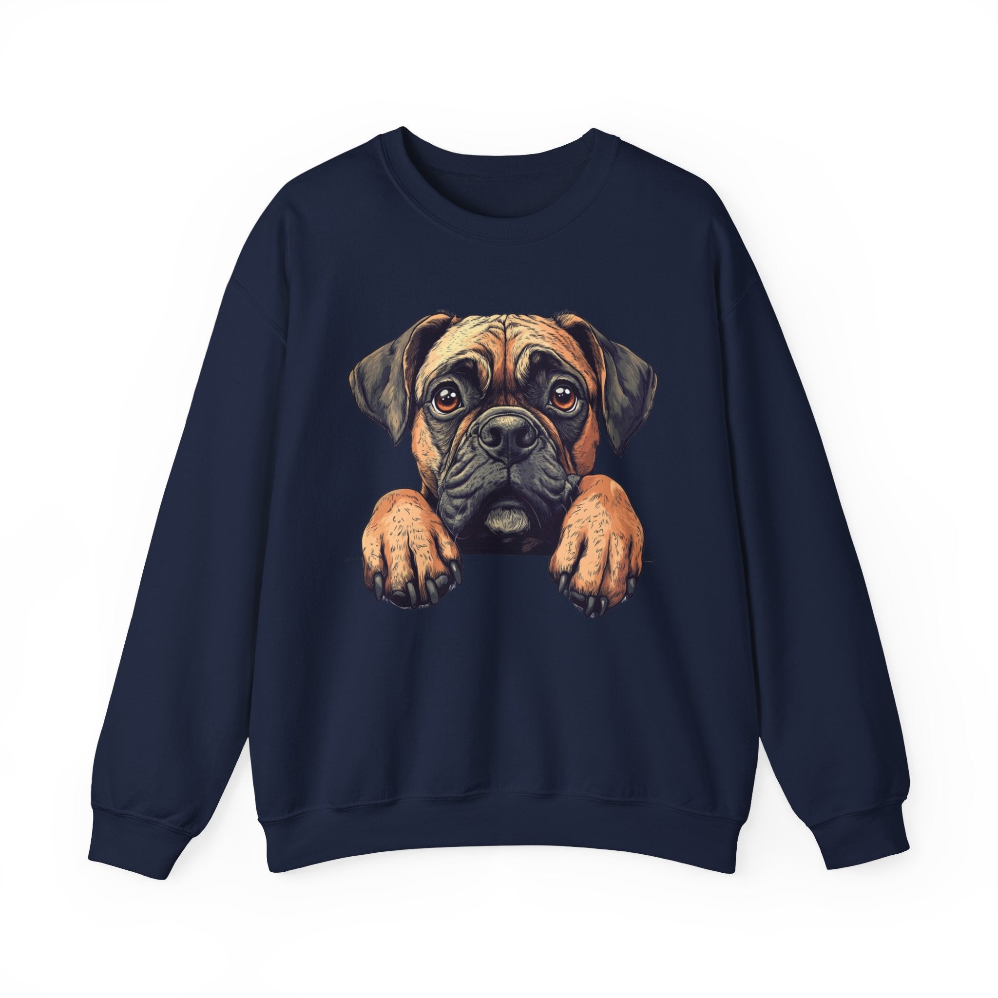 35 Sweatshirt - Bullmastiff Sweatshirt | Big Dog Lover Crewneck | Gentle Giant Dog Graphic Sweatshirt | Large Breed Gift | Wildsyde Apparel