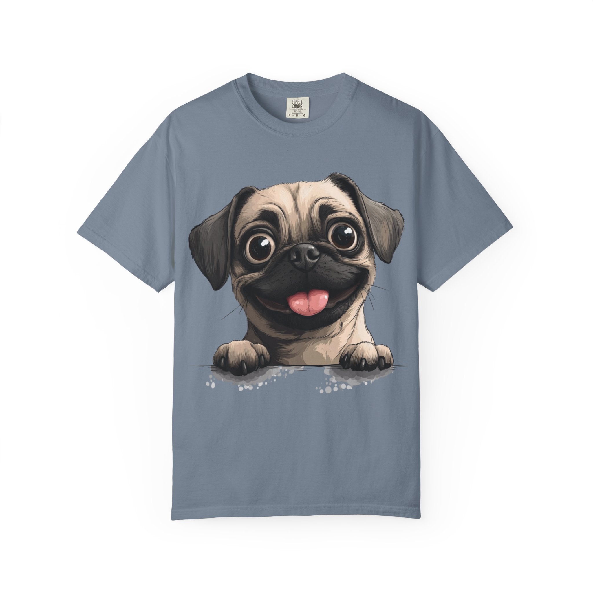 Happy Pup Portrait Tee – Unisex Dog Lover Graphic T-Shirt