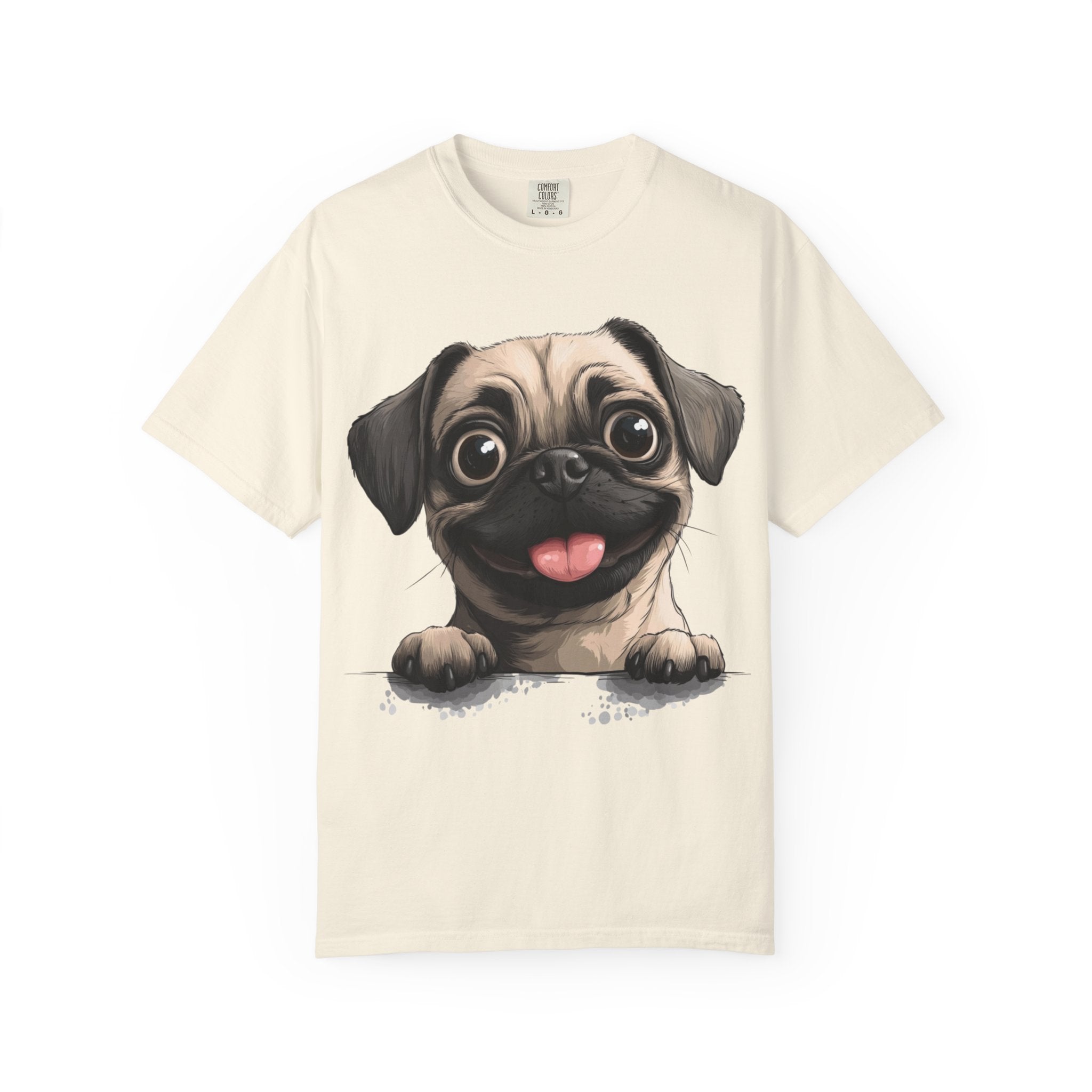 Happy Pup Portrait Tee – Unisex Dog Lover Graphic T-Shirt