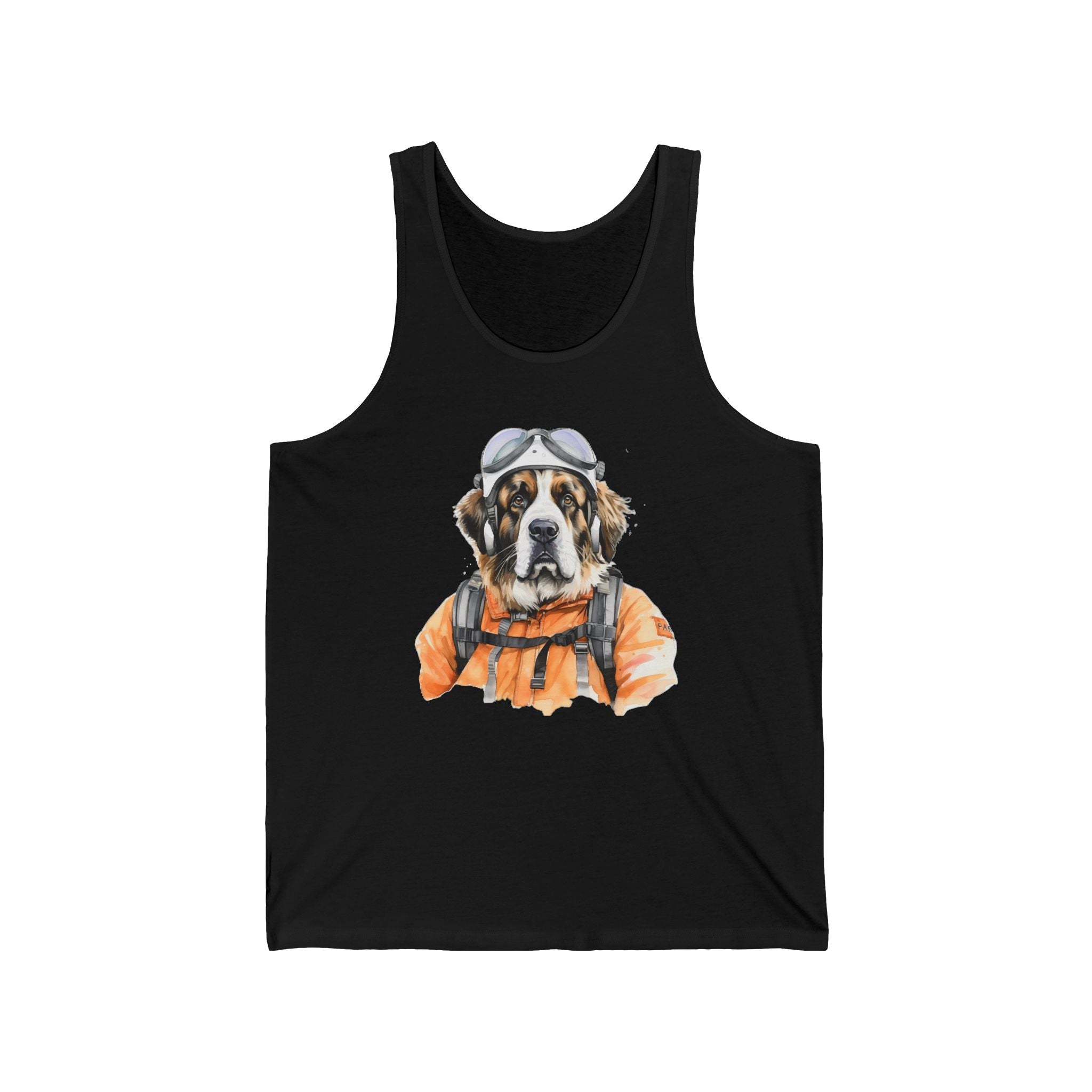 12 Tank - Saint Bernard Rescue Dog | Mountain Rescue Saint Tank Top
