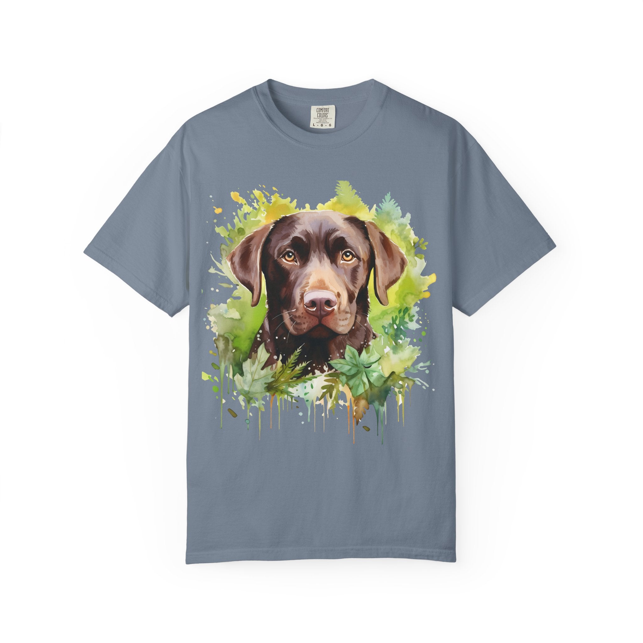 Floral Pup Tee – Unisex Dog Lover Graphic T-Shirt