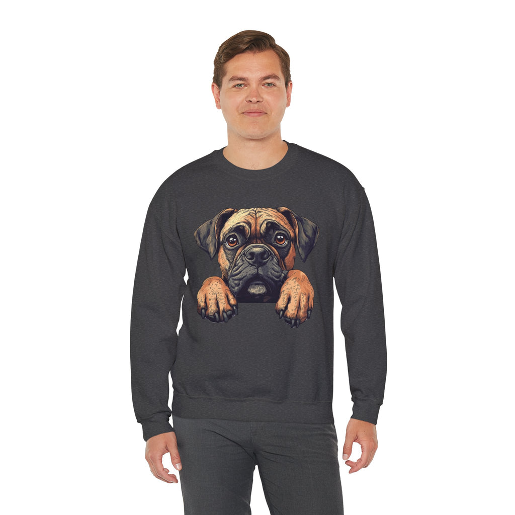 35 Sweatshirt - Bullmastiff Sweatshirt | Big Dog Lover Crewneck | Gentle Giant Dog Graphic Sweatshirt | Large Breed Gift | Wildsyde Apparel