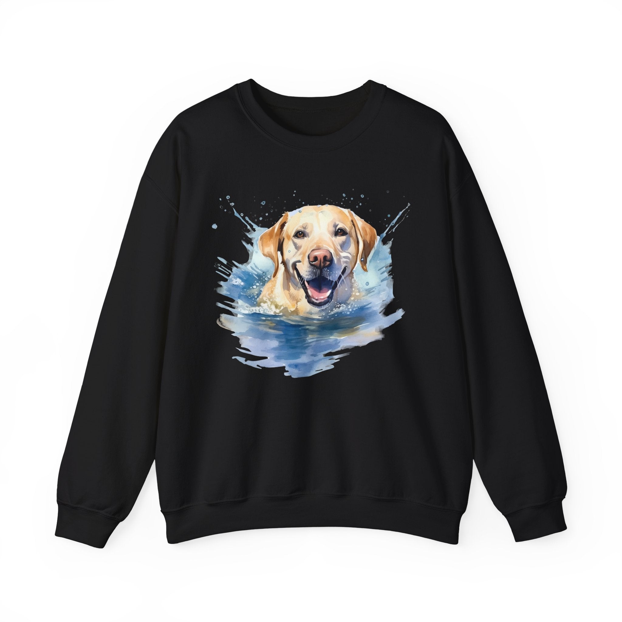 42 Sweatshirt -Happy Labrador Sweatshirt | Lab Retriever Crewneck | Water Dog Sweatshirt | Funny Lab Lover Gift | Wildsyde Apparel