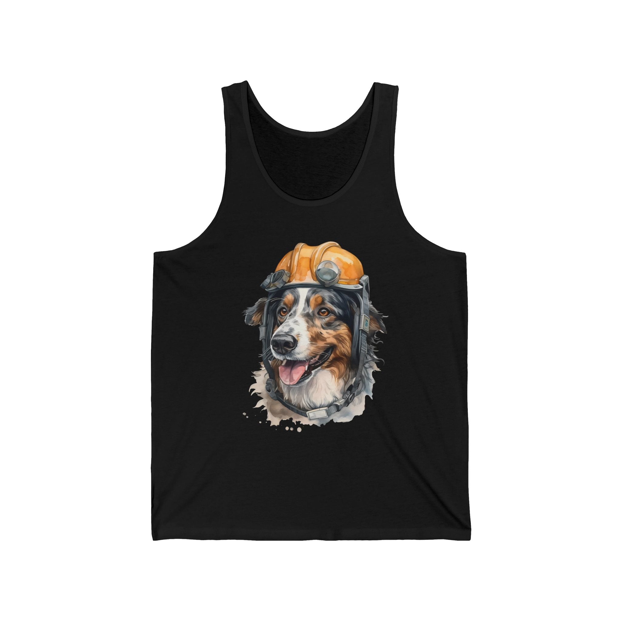 15 Tank - Australian Shepherd Work Dog | Hard Hat Aussie Tank Top