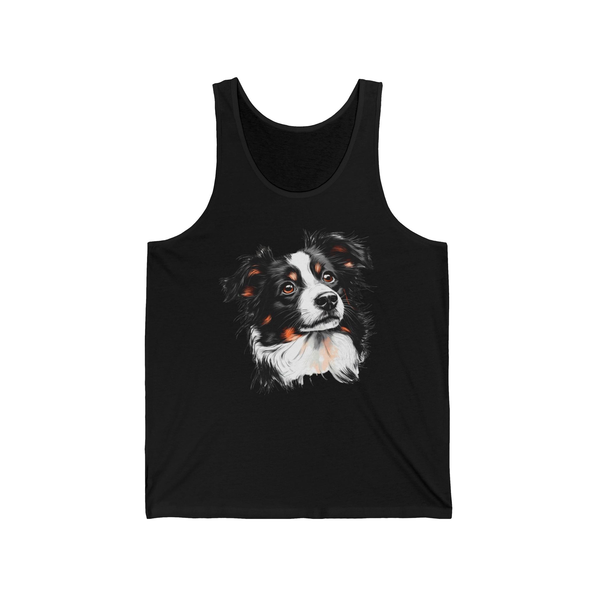 31 Tank - Australian Shepherd Portrait | Wildsyde Dog Tank Top