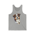 29 Tank - Australian Shepherd Peek | Cute Aussie Dog Tank Top