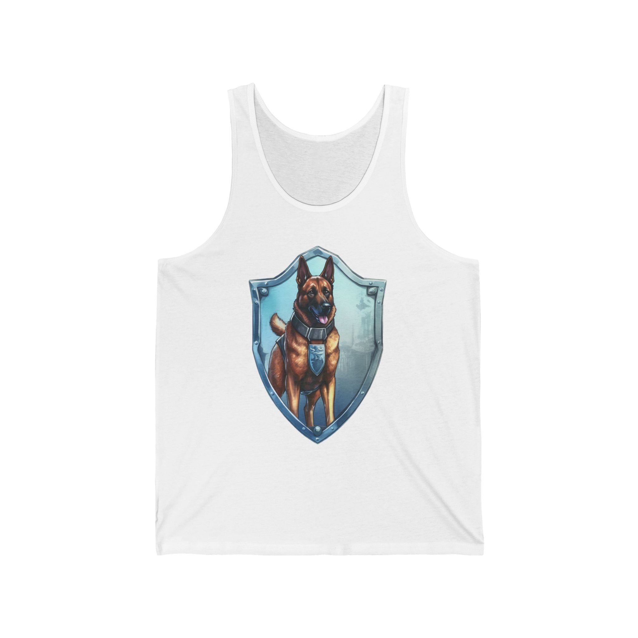 44 Tank - Belgian Malinois Guardian | Protection Dog Shield Tank Top
