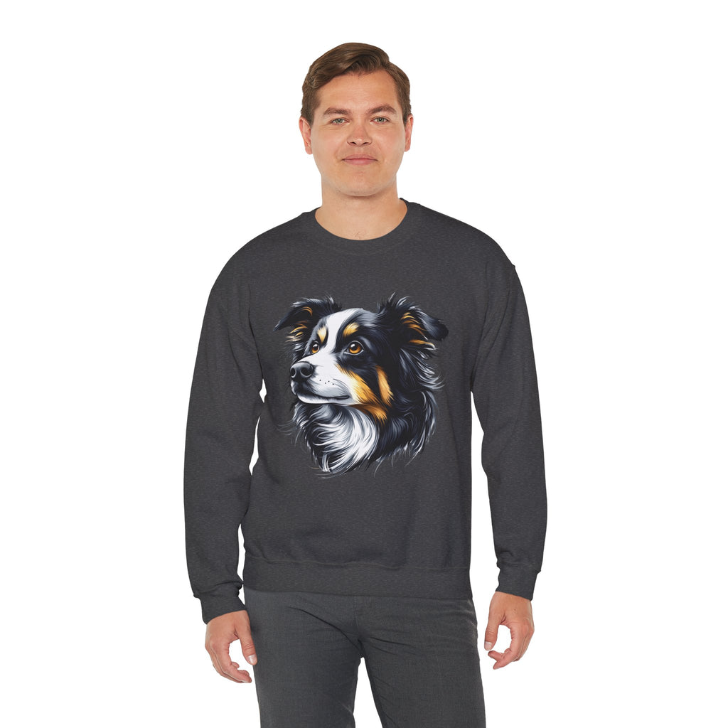 21 Sweatshirt - Australian Shepherd Dog Portrait T-Shirt